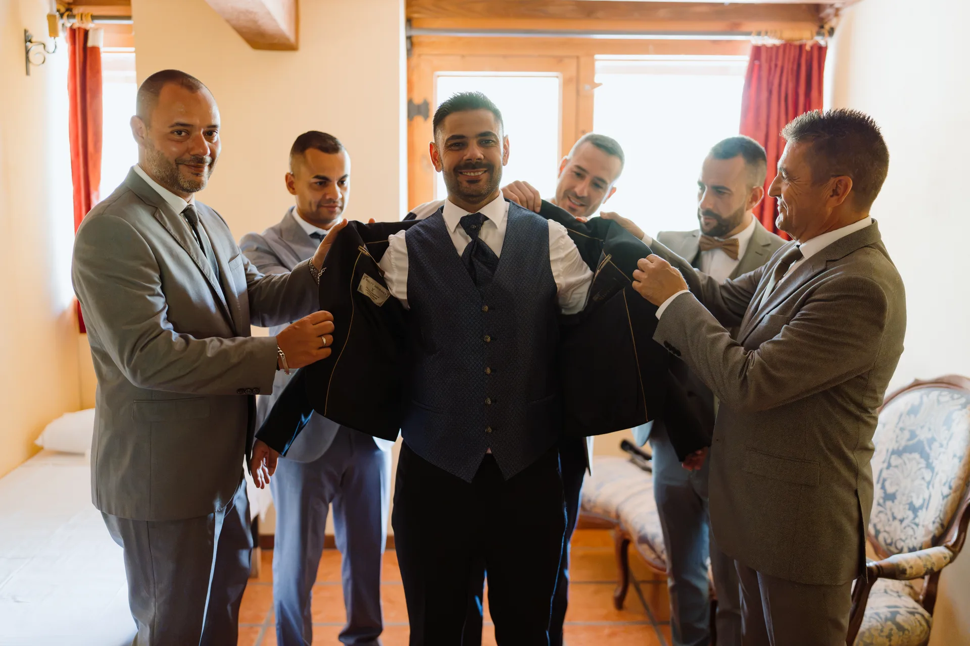 Boda de Cris e Iván en Pazo de Lama, Navaluenga