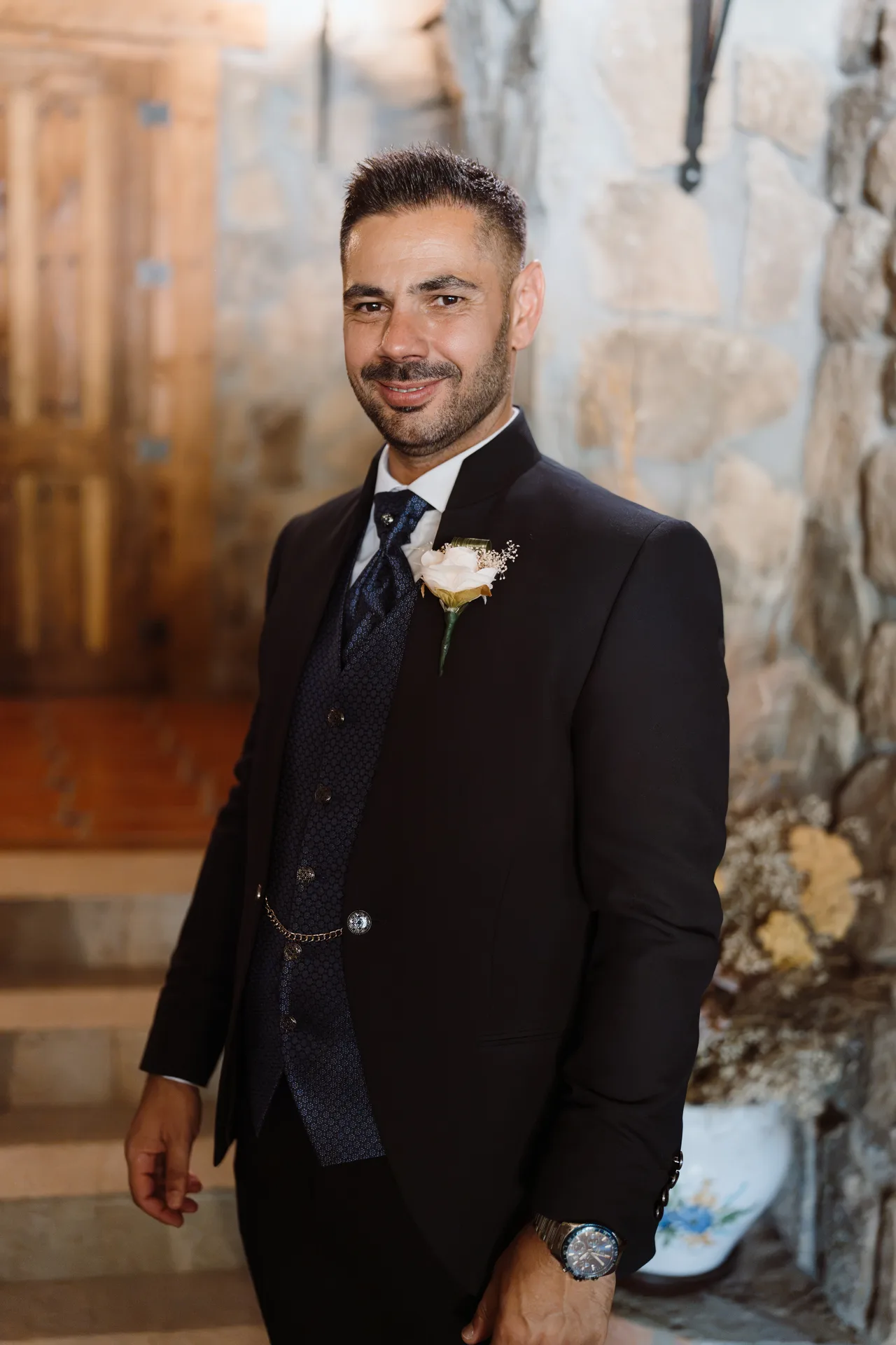Boda de Cris e Iván en Pazo de Lama, Navaluenga