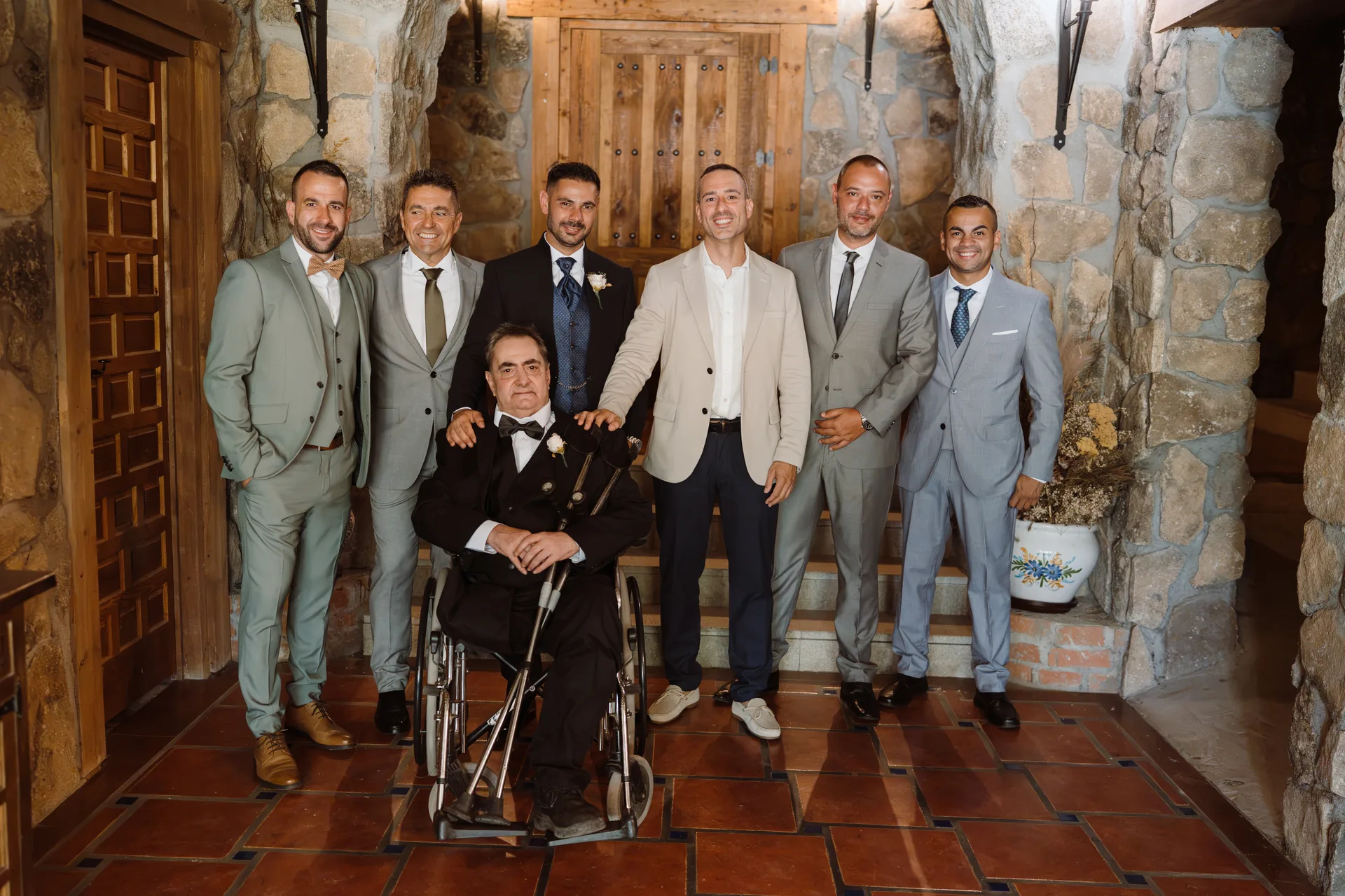 Boda de Cris e Iván en Pazo de Lama, Navaluenga