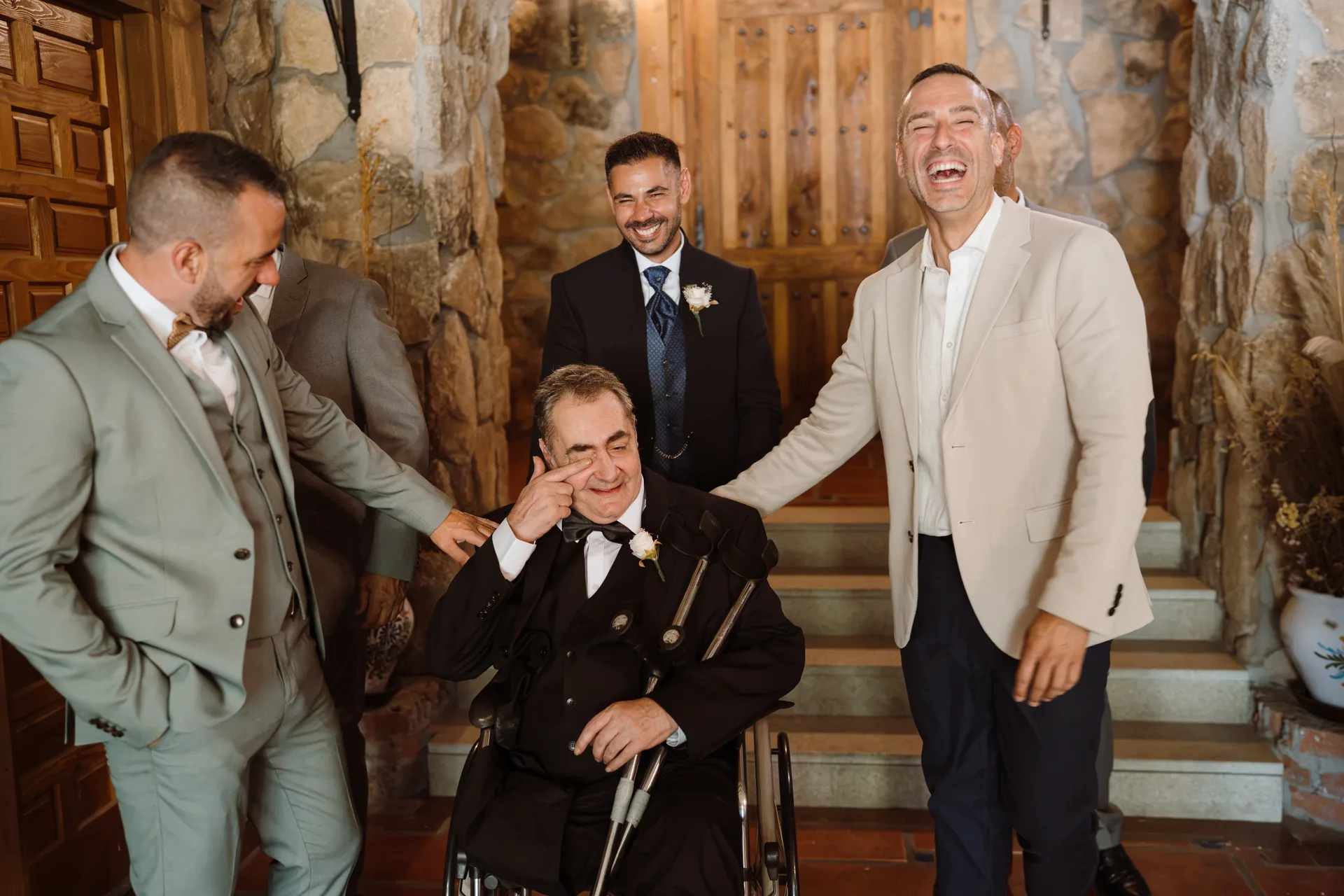 Boda de Cris e Iván en Pazo de Lama, Navaluenga