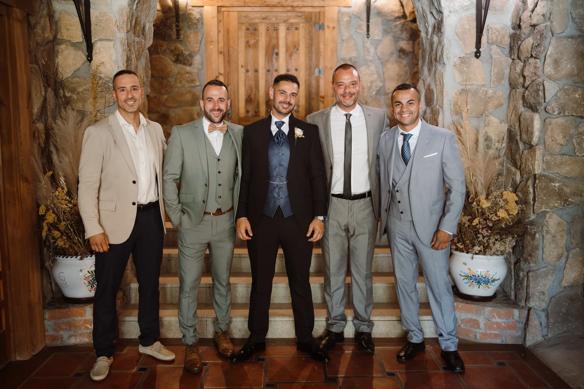 Boda de Cris e Iván en Pazo de Lama, Navaluenga
