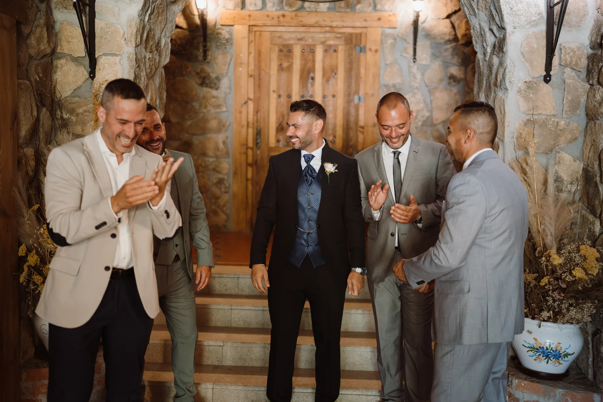 Boda de Cris e Iván en Pazo de Lama, Navaluenga