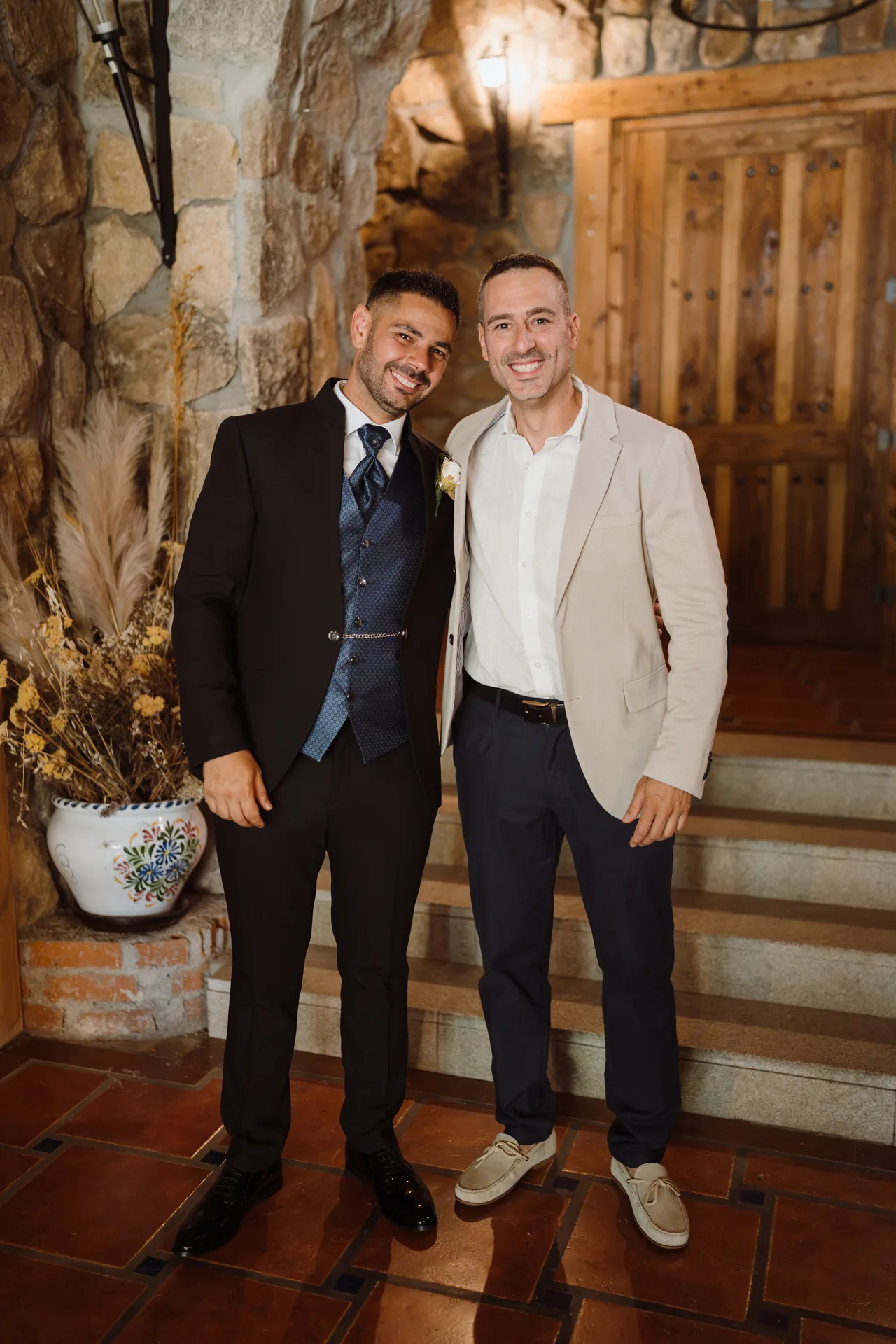 Boda de Cris e Iván en Pazo de Lama, Navaluenga