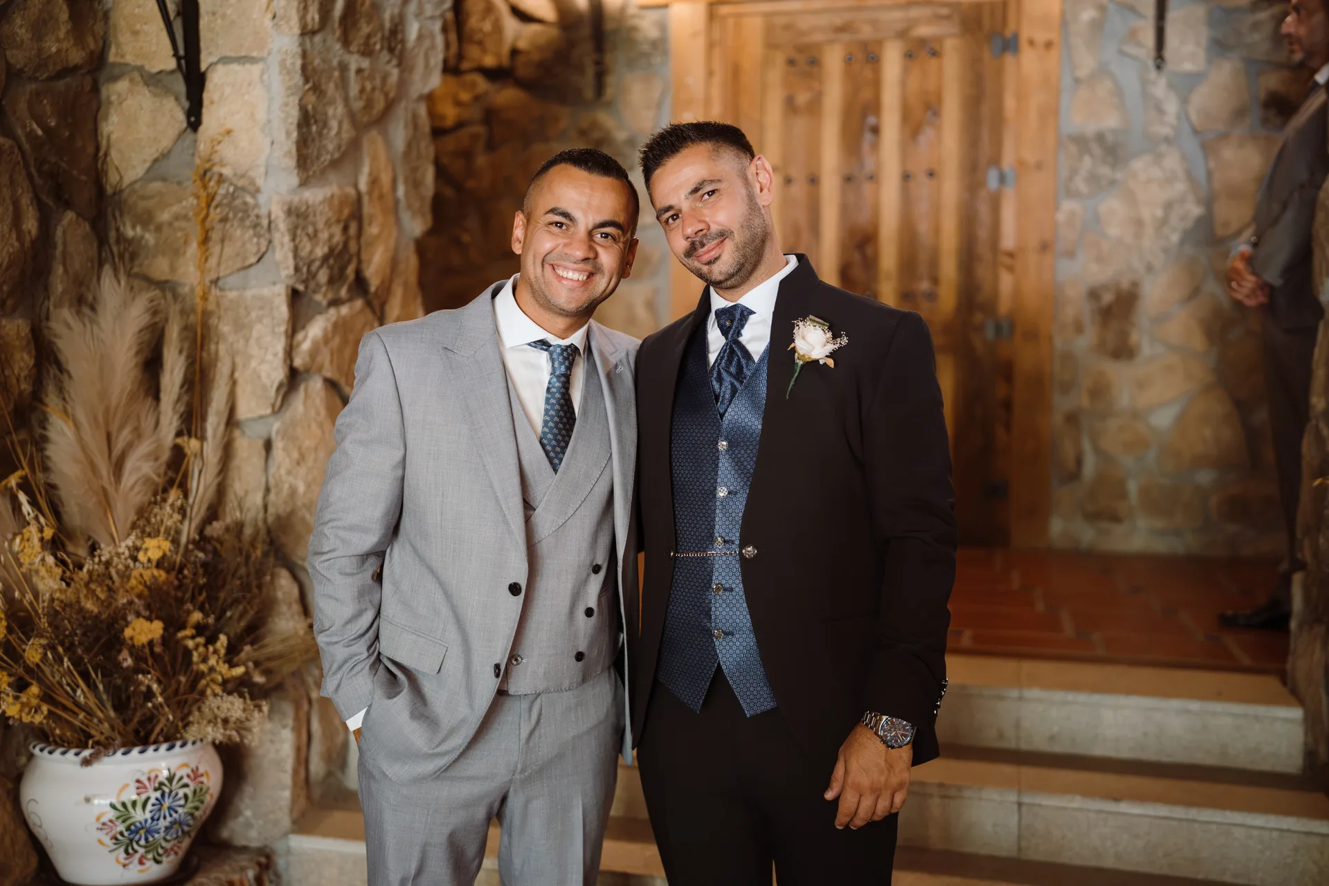 Boda de Cris e Iván en Pazo de Lama, Navaluenga