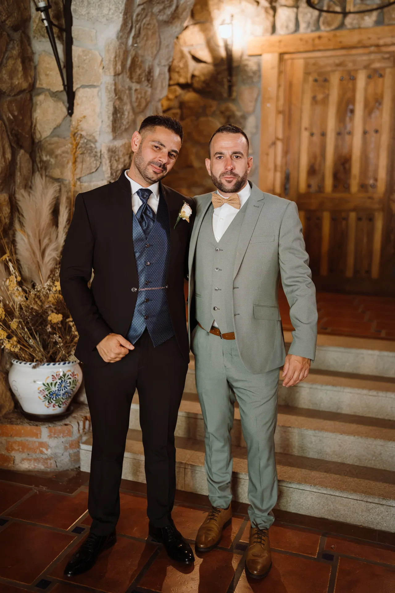 Boda de Cris e Iván en Pazo de Lama, Navaluenga