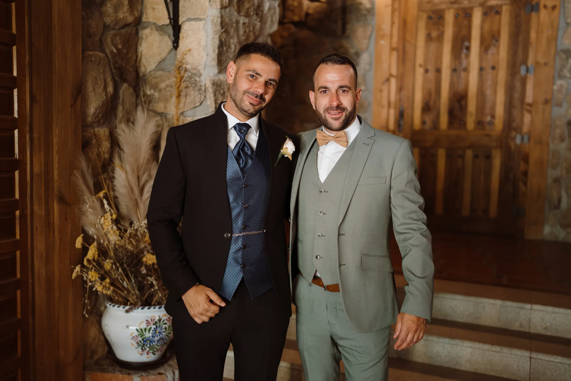 Boda de Cris e Iván en Pazo de Lama, Navaluenga