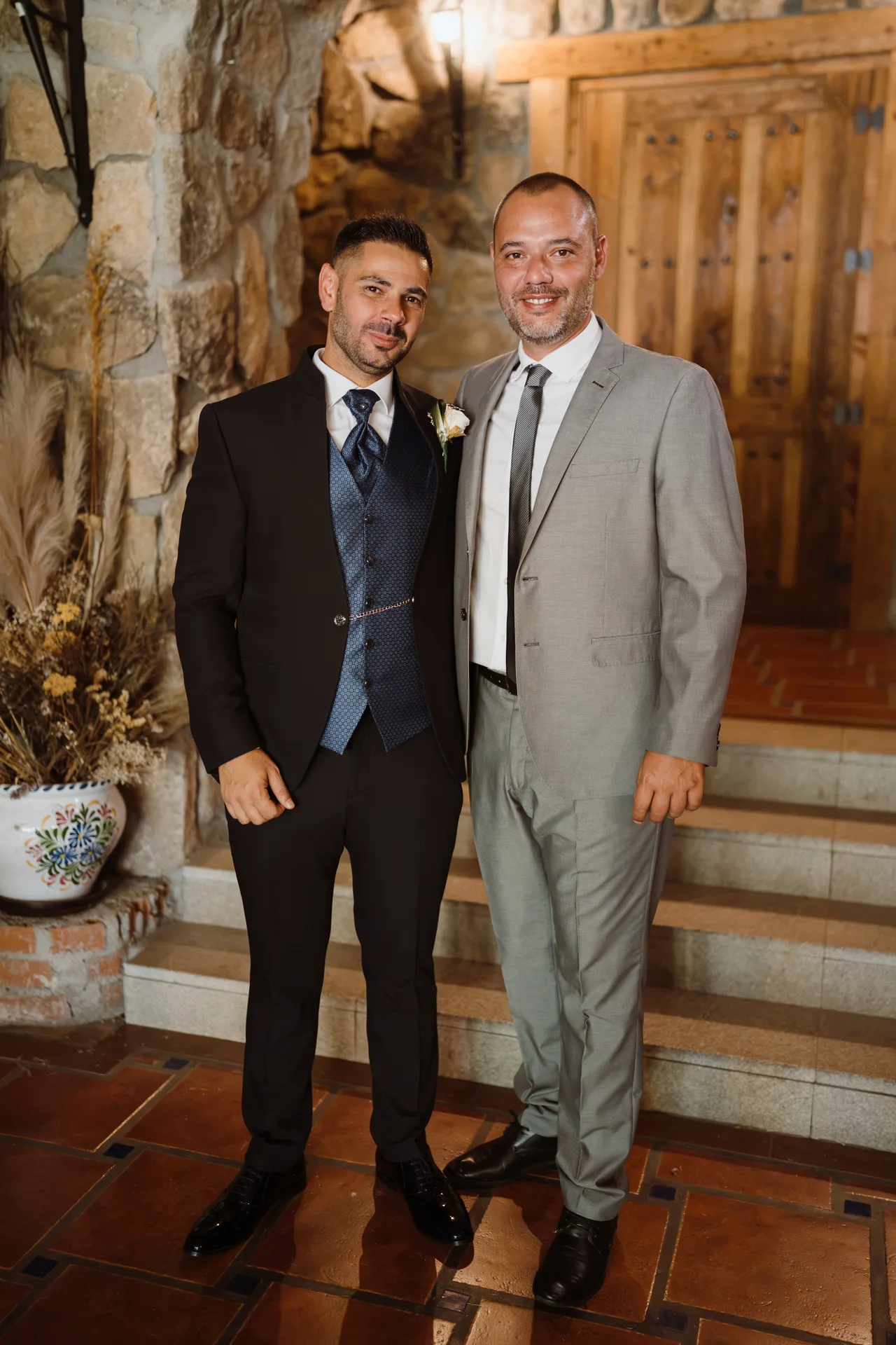 Boda de Cris e Iván en Pazo de Lama, Navaluenga