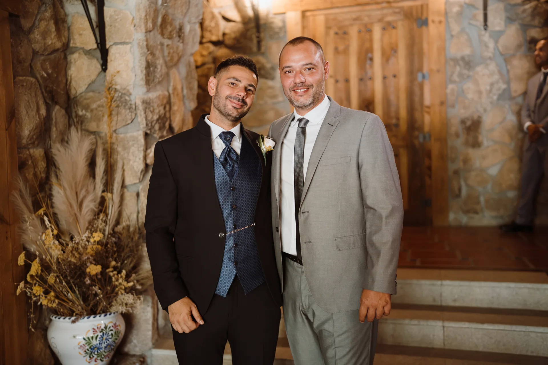 Boda de Cris e Iván en Pazo de Lama, Navaluenga