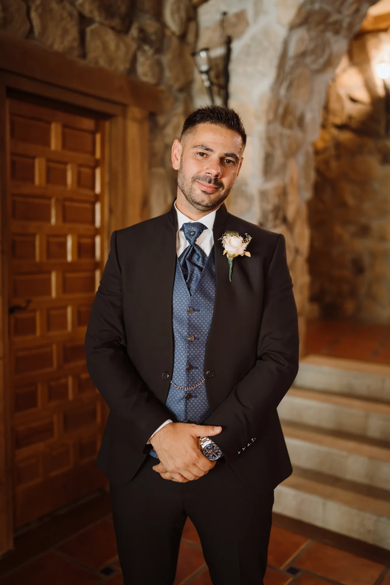 Boda de Cris e Iván en Pazo de Lama, Navaluenga