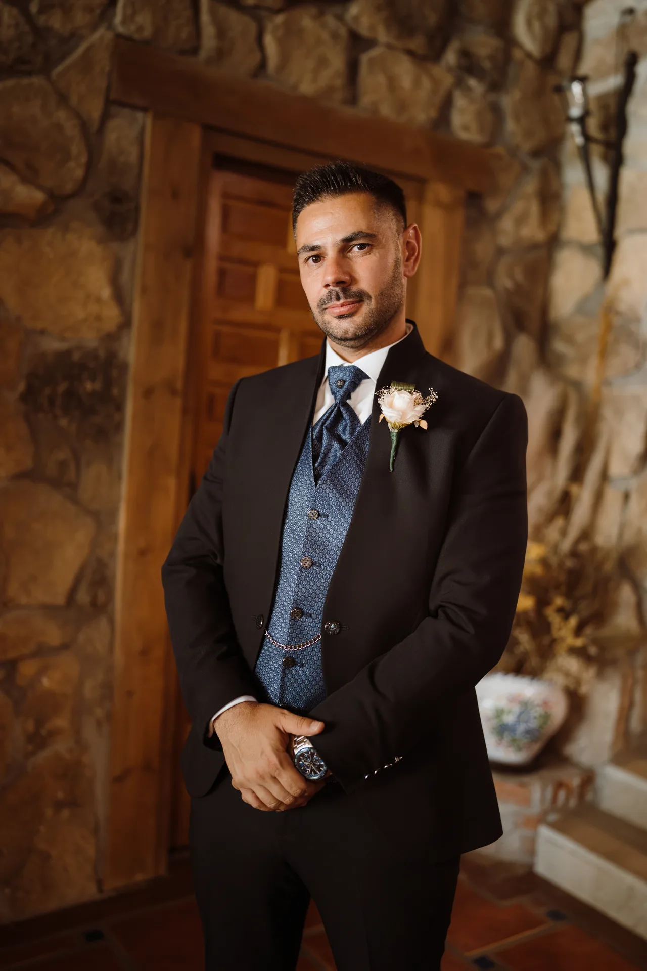 Boda de Cris e Iván en Pazo de Lama, Navaluenga