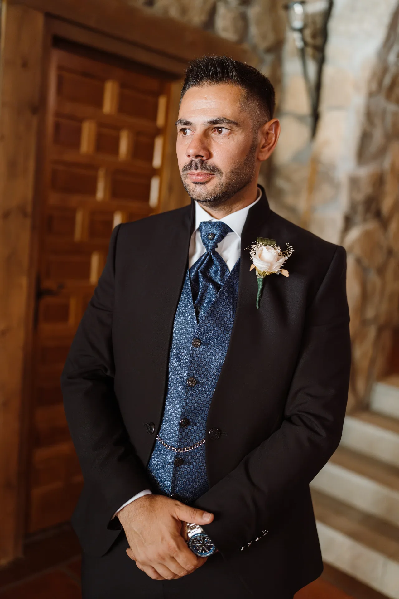 Boda de Cris e Iván en Pazo de Lama, Navaluenga