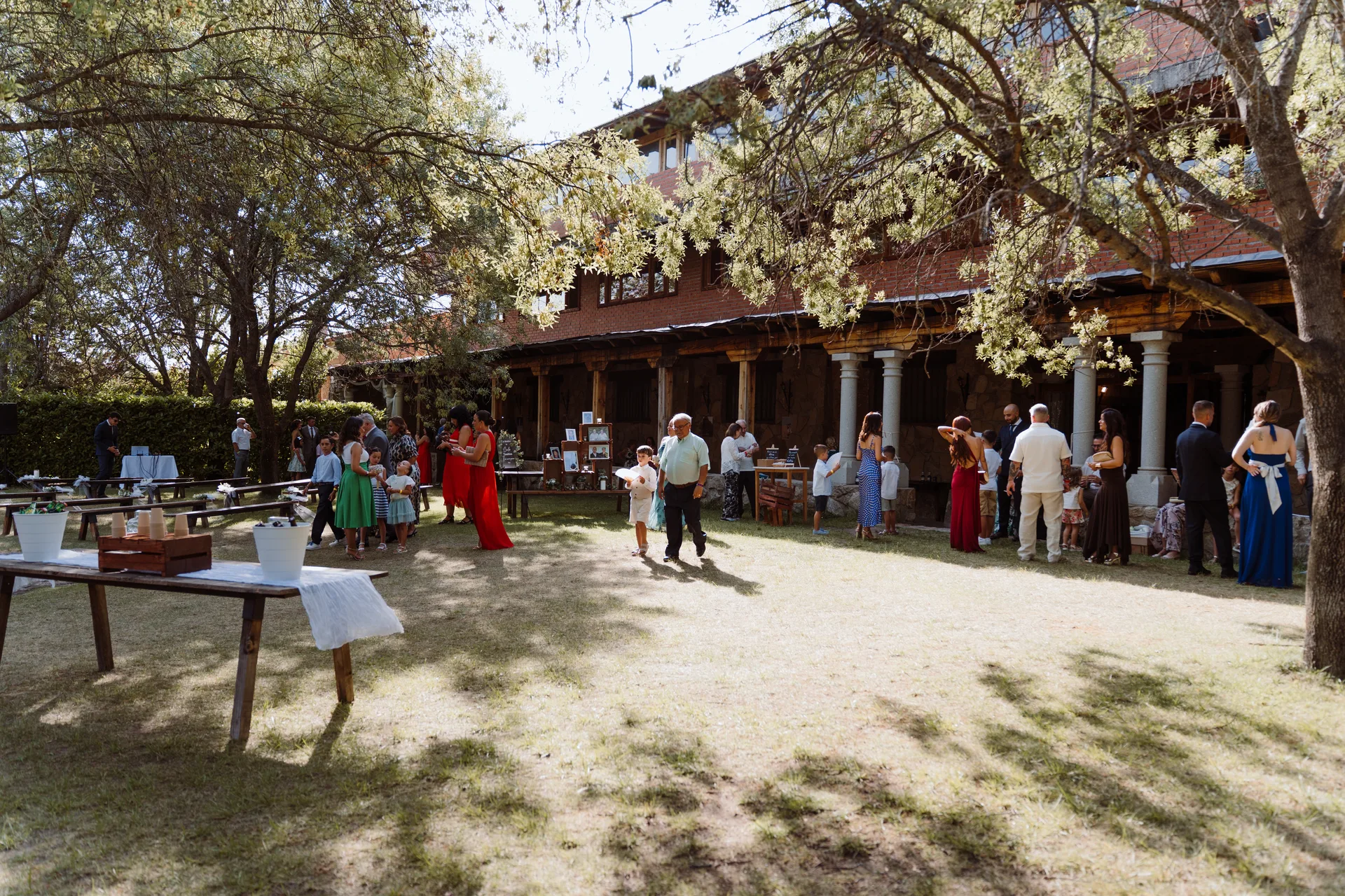 Boda de Cris e Iván en Pazo de Lama, Navaluenga