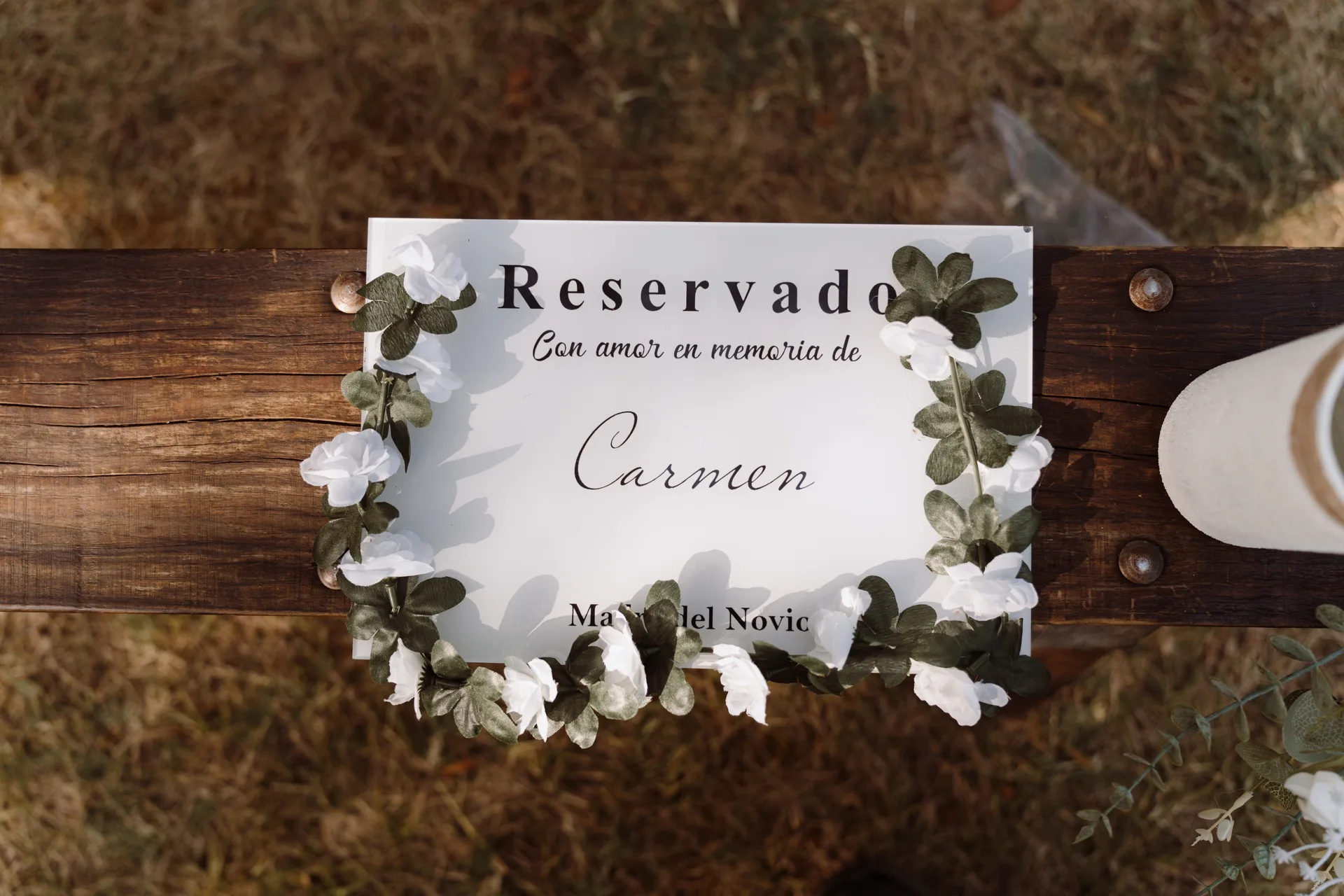 Boda de Cris e Iván en Pazo de Lama, Navaluenga