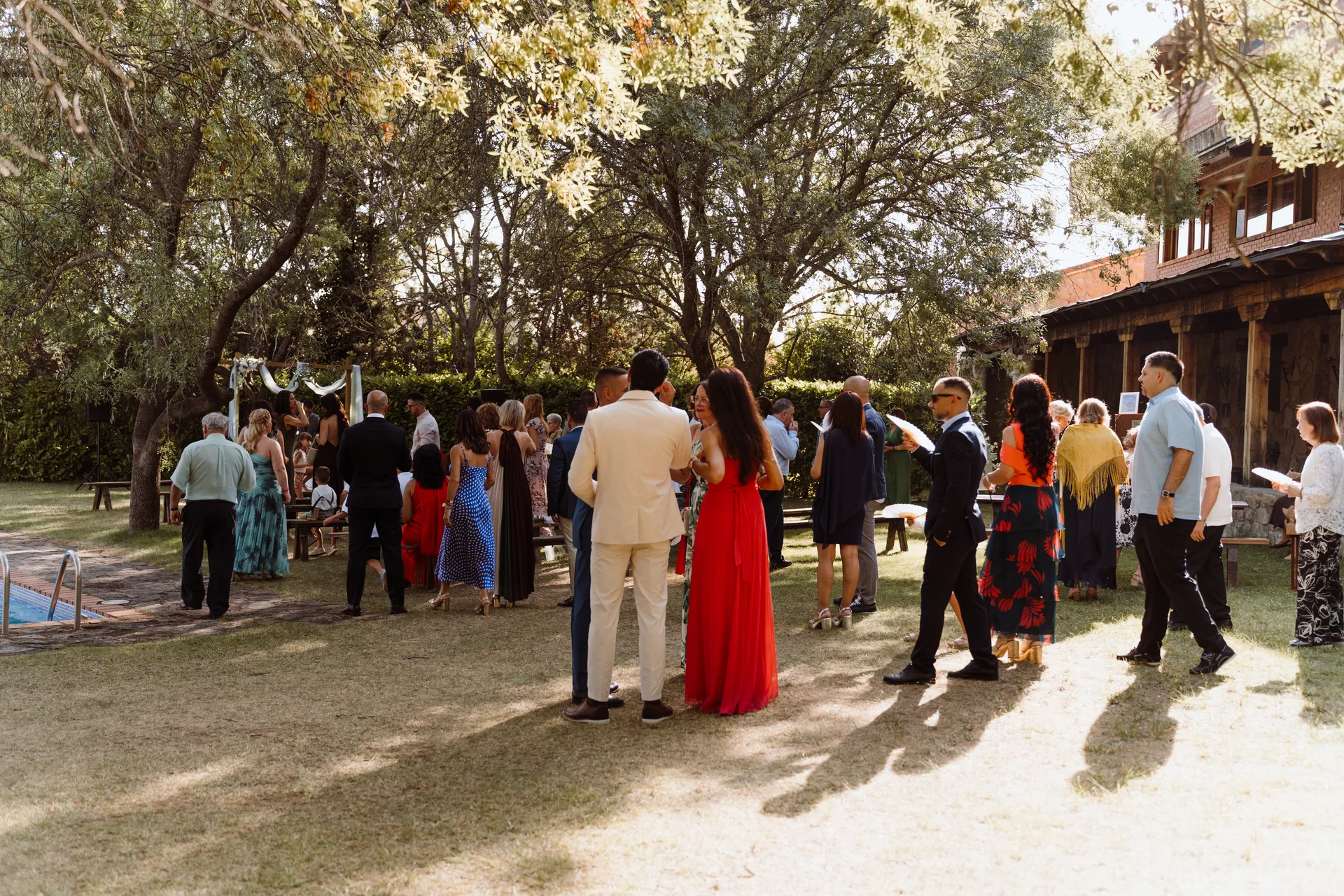 Boda de Cris e Iván en Pazo de Lama, Navaluenga