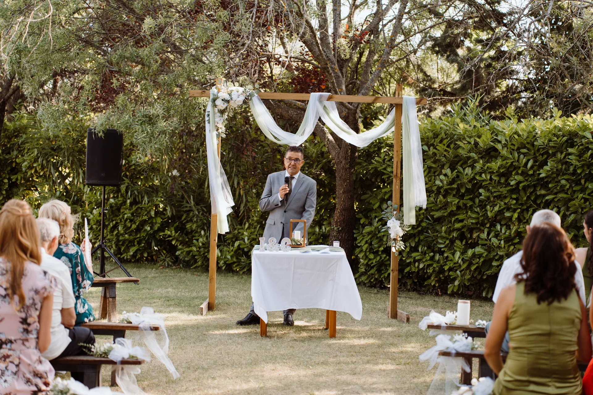 Boda de Cris e Iván en Pazo de Lama, Navaluenga