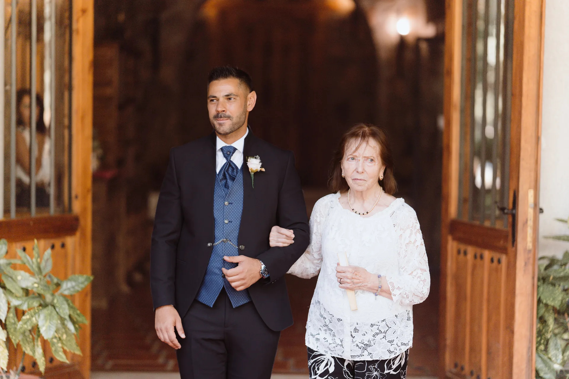 Boda de Cris e Iván en Pazo de Lama, Navaluenga