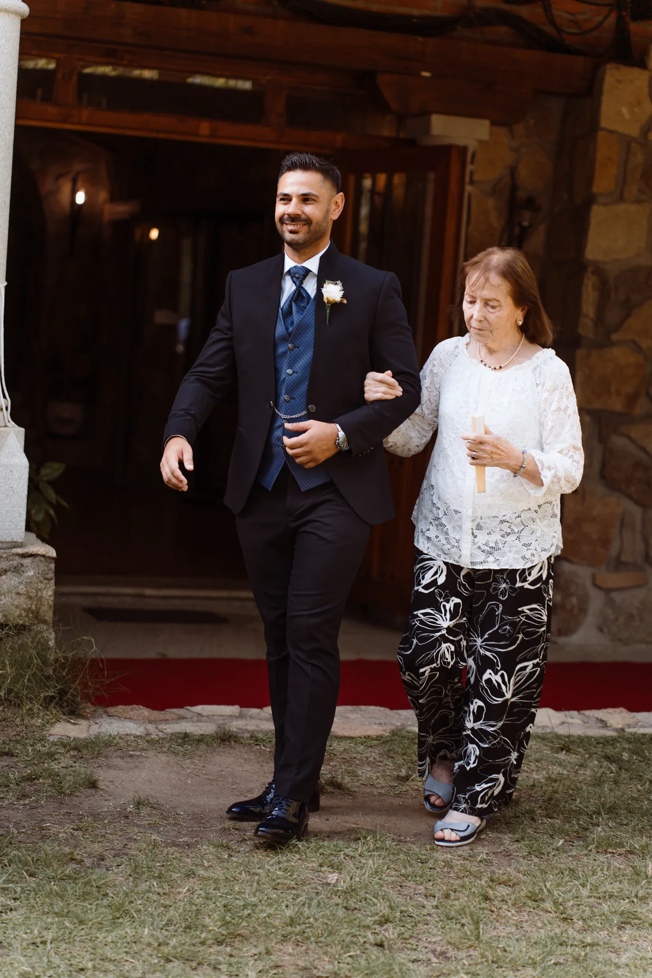 Boda de Cris e Iván en Pazo de Lama, Navaluenga