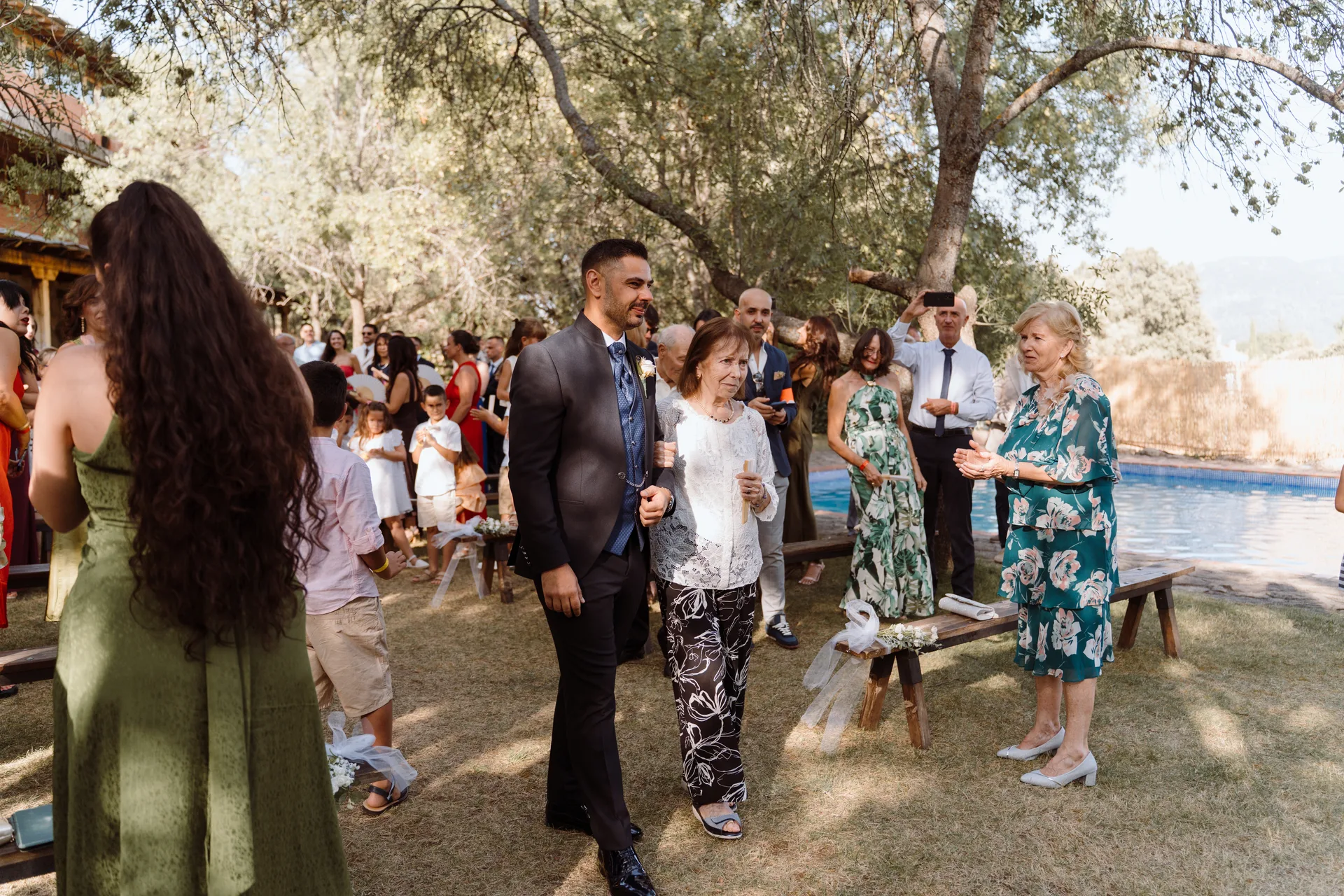 Boda de Cris e Iván en Pazo de Lama, Navaluenga