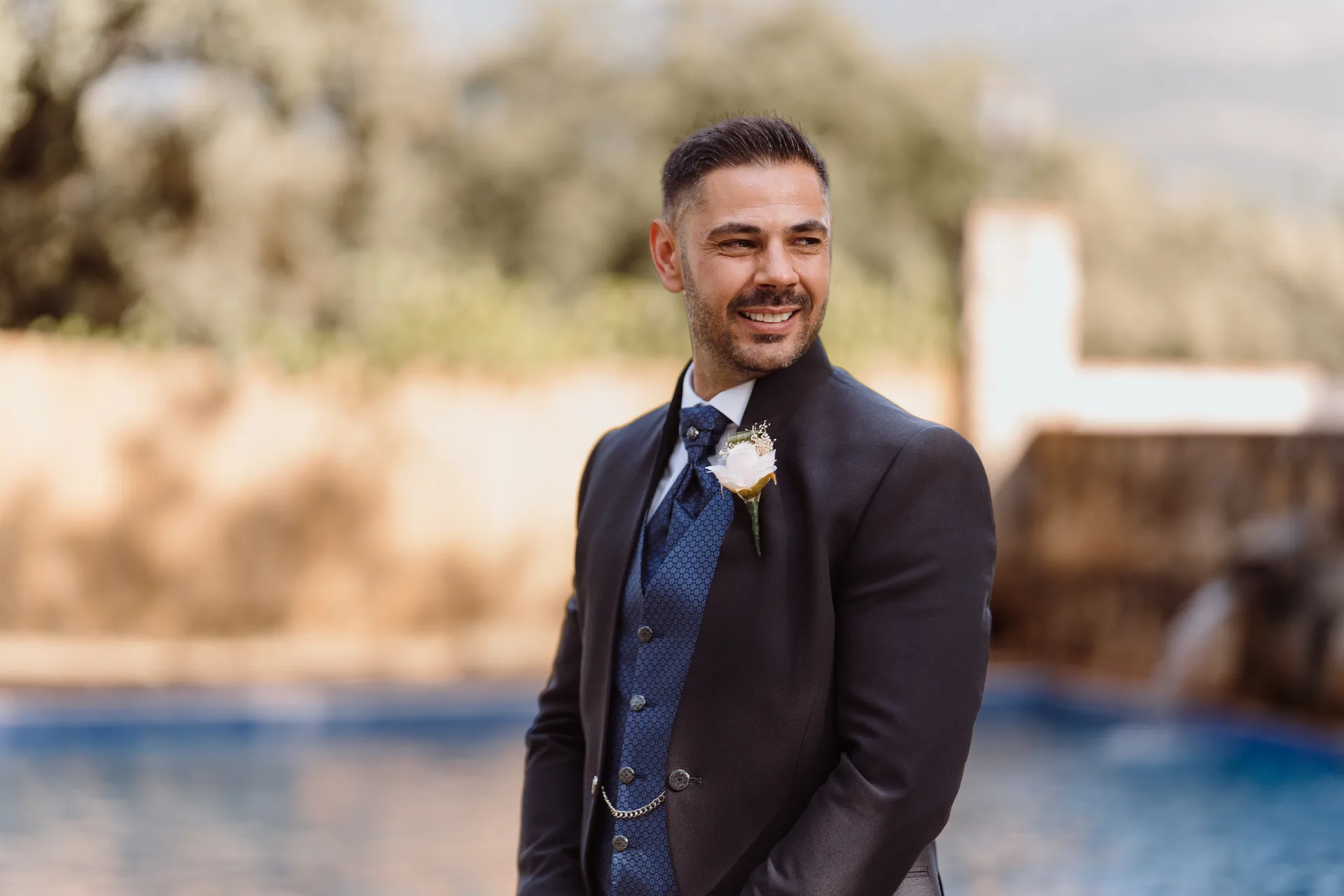Boda de Cris e Iván en Pazo de Lama, Navaluenga