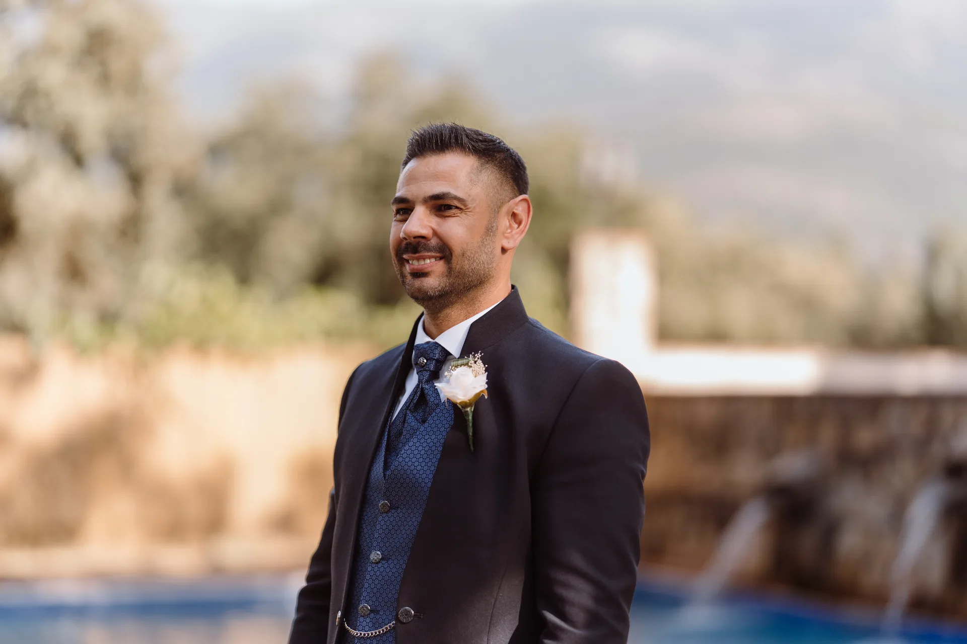 Boda de Cris e Iván en Pazo de Lama, Navaluenga