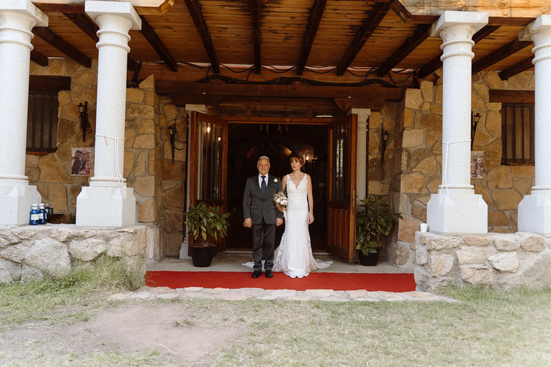 Boda de Cris e Iván en Pazo de Lama, Navaluenga