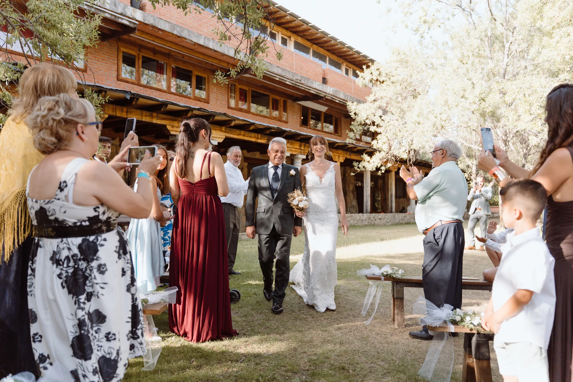 Boda de Cris e Iván en Pazo de Lama, Navaluenga