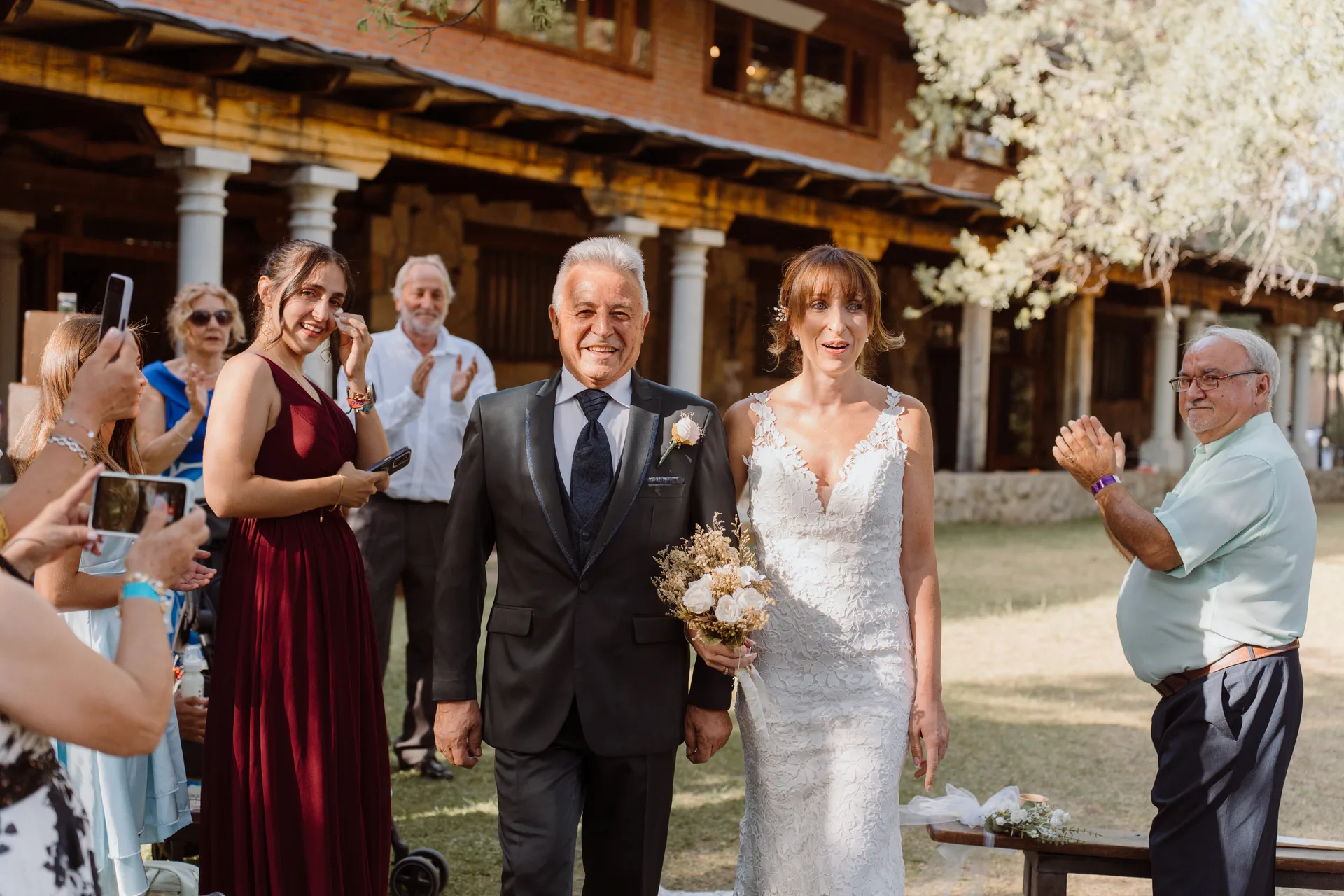 Boda de Cris e Iván en Pazo de Lama, Navaluenga