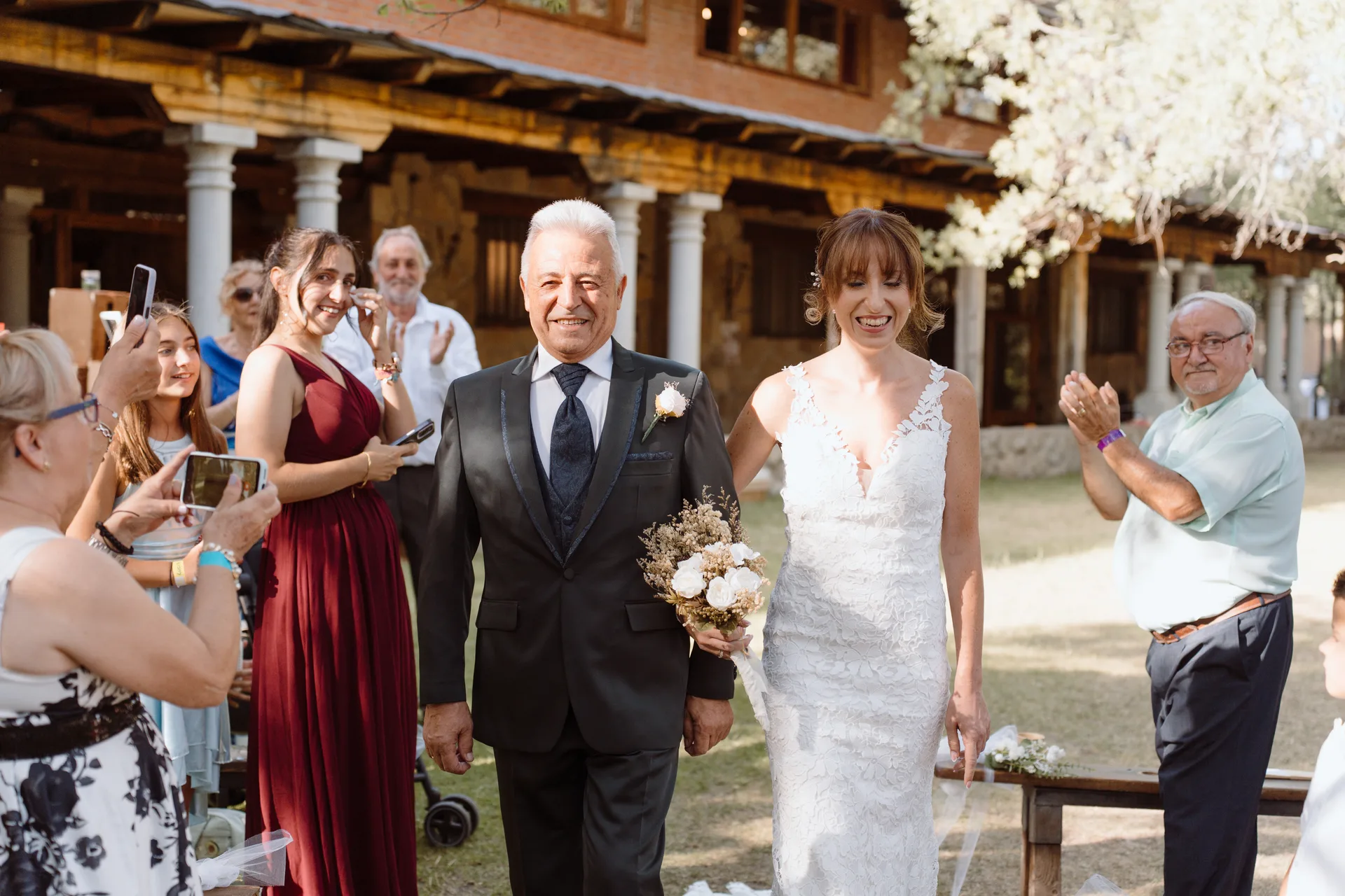Boda de Cris e Iván en Pazo de Lama, Navaluenga