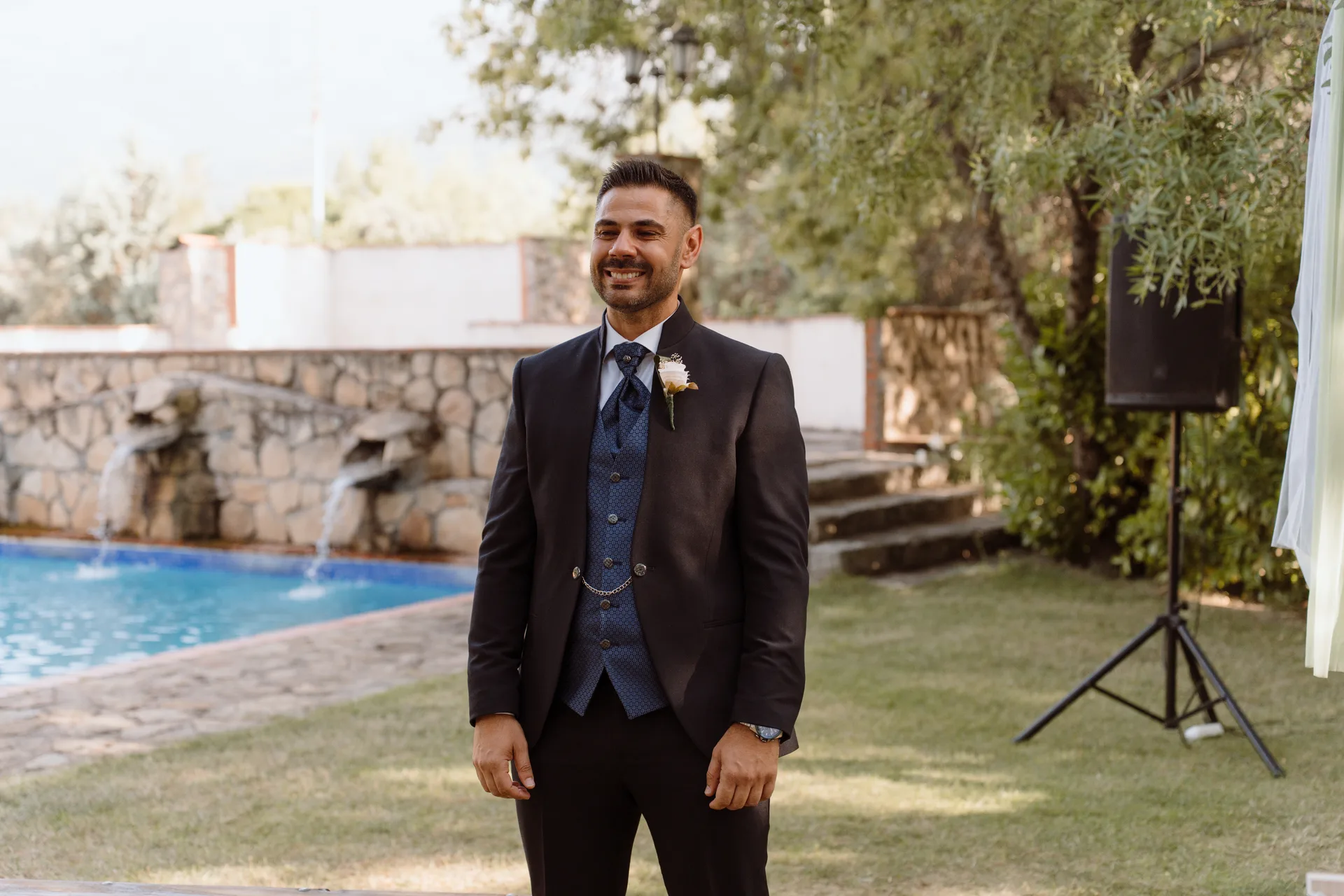 Boda de Cris e Iván en Pazo de Lama, Navaluenga