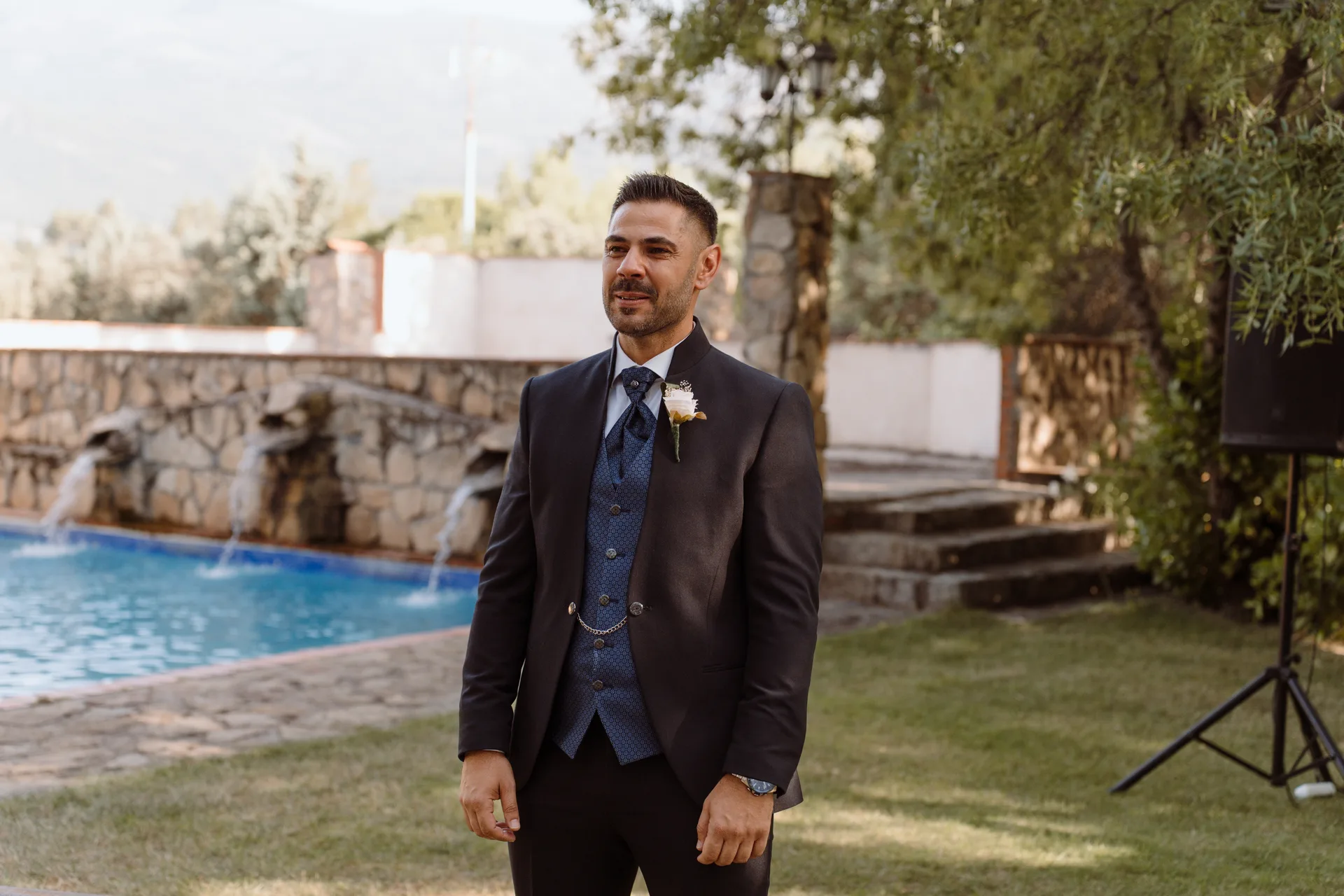 Boda de Cris e Iván en Pazo de Lama, Navaluenga