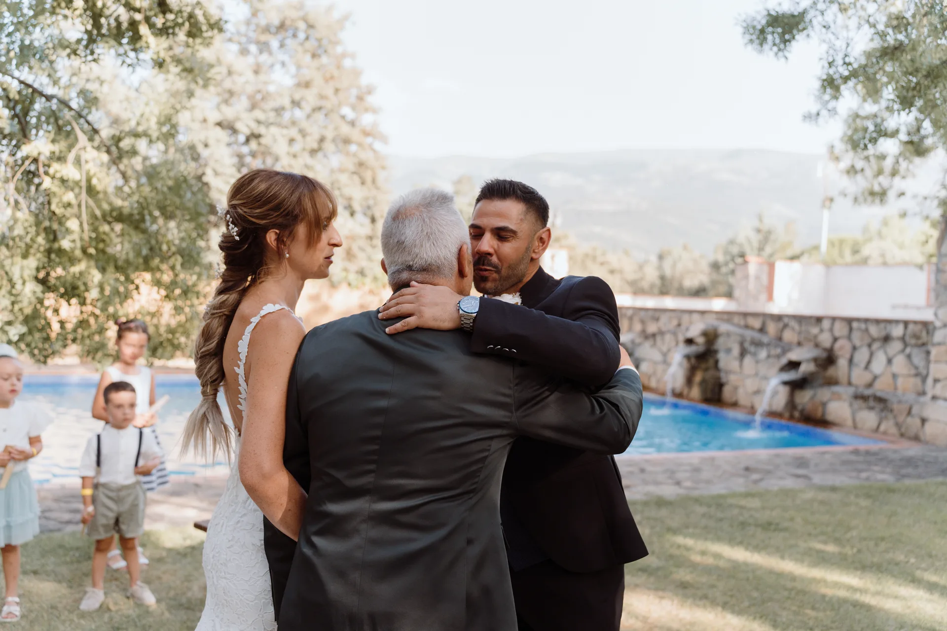 Boda de Cris e Iván en Pazo de Lama, Navaluenga