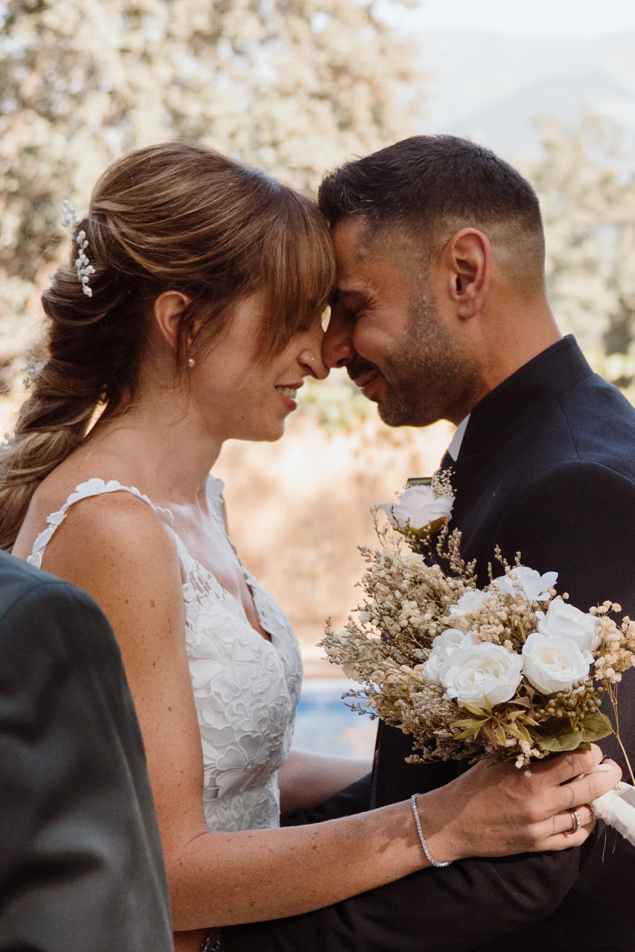 Boda de Cris e Iván en Pazo de Lama, Navaluenga
