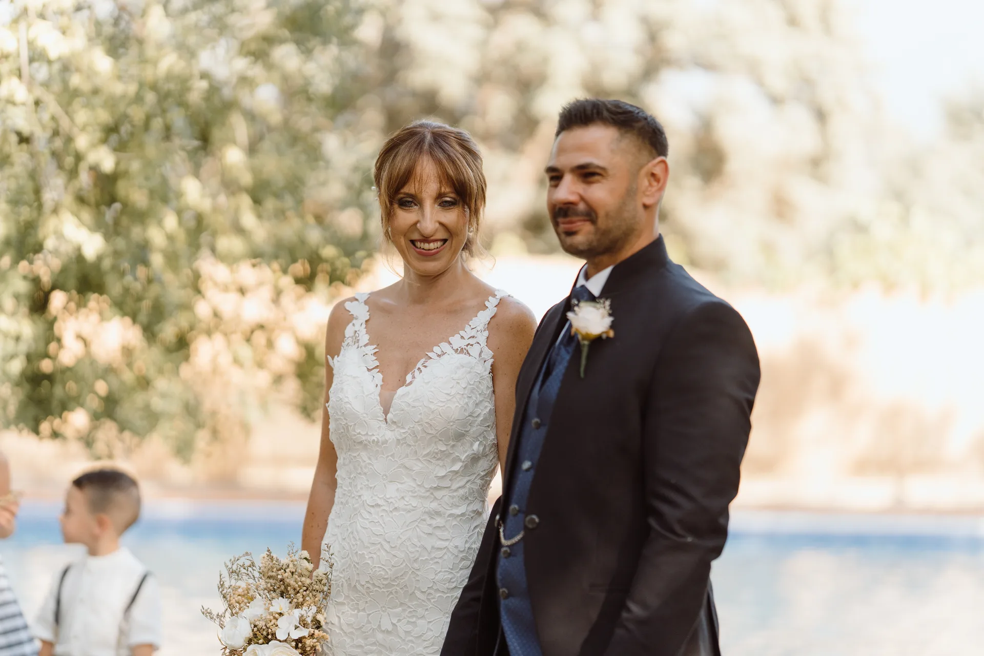 Boda de Cris e Iván en Pazo de Lama, Navaluenga