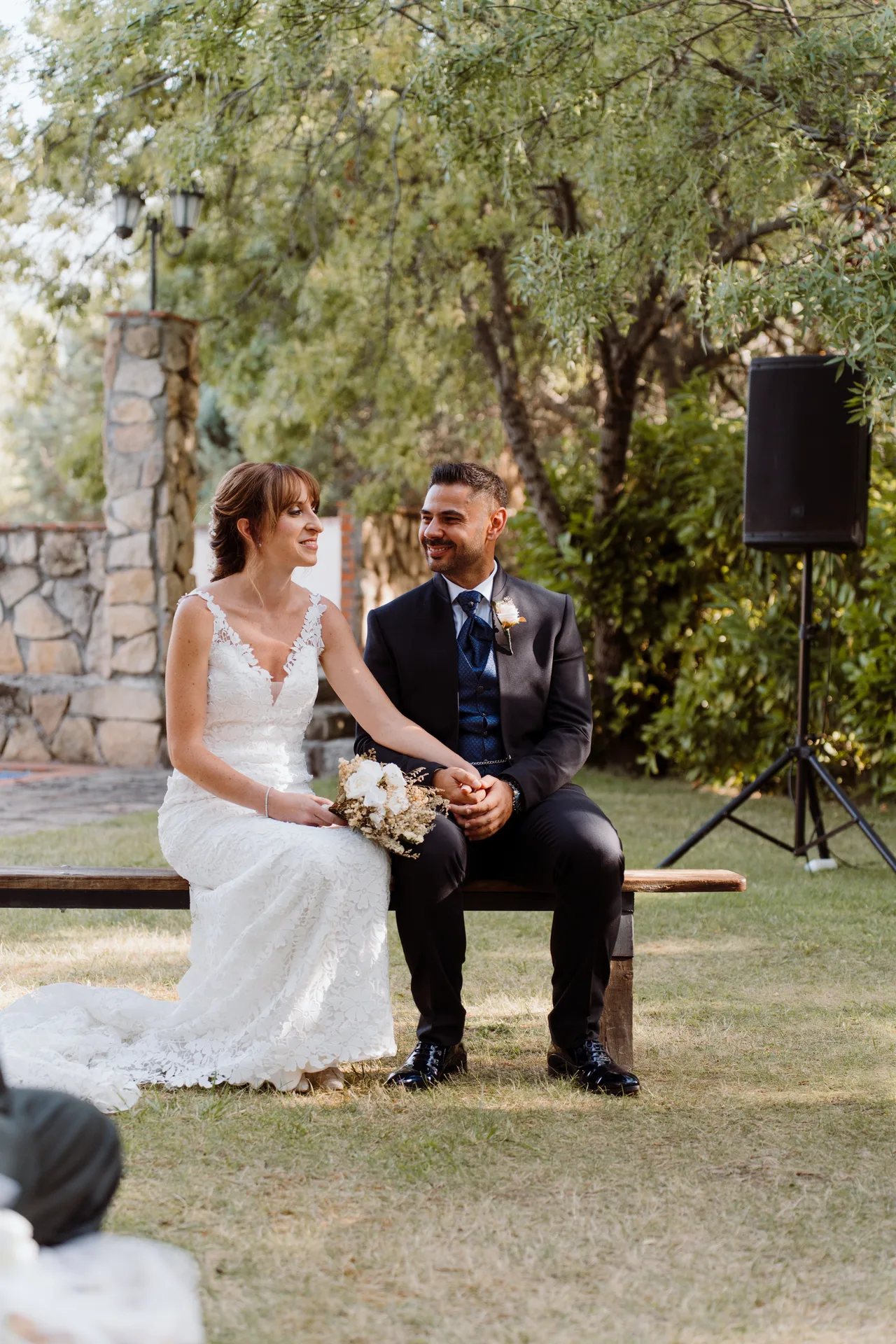 Boda de Cris e Iván en Pazo de Lama, Navaluenga