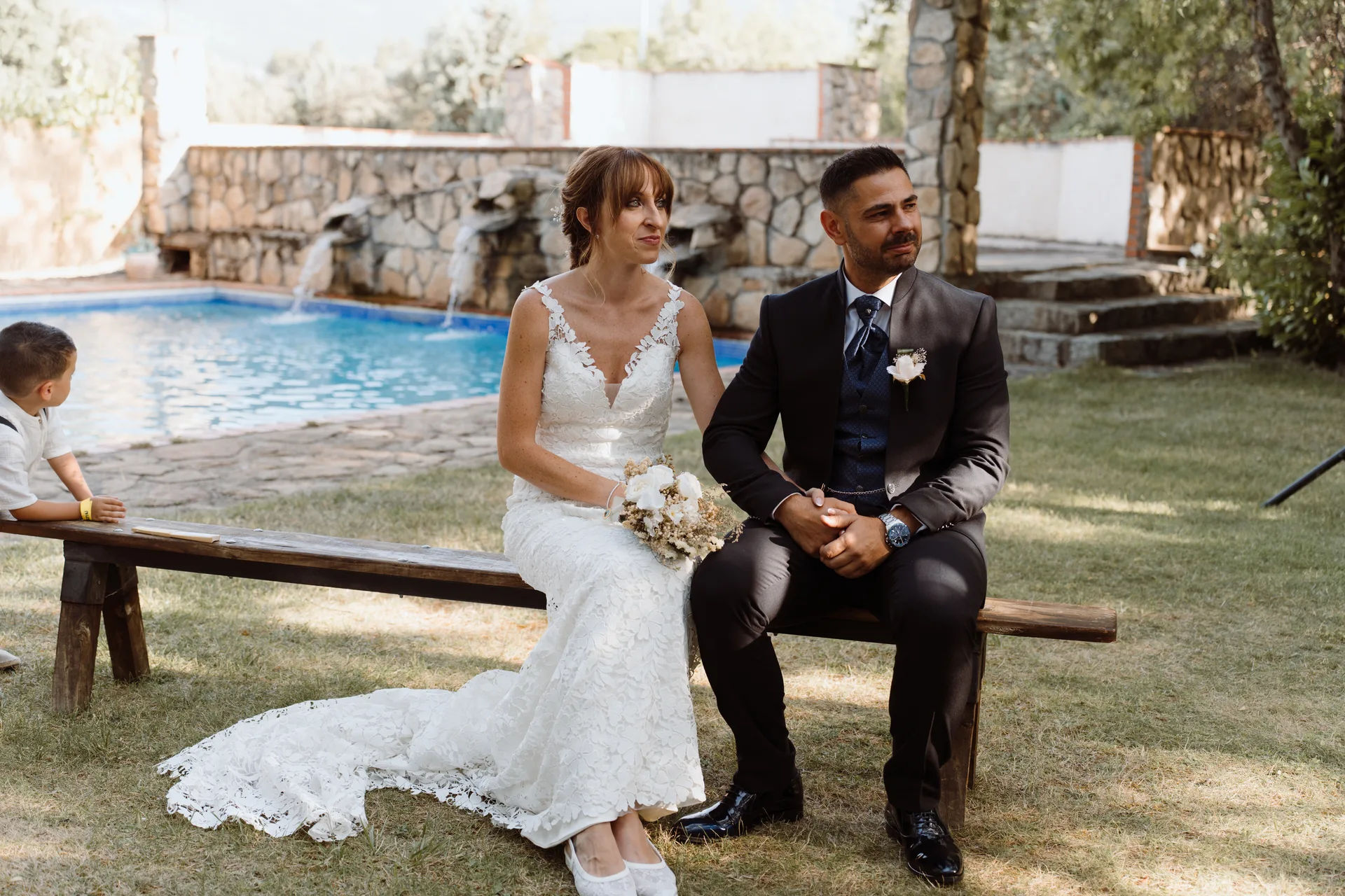 Boda de Cris e Iván en Pazo de Lama, Navaluenga