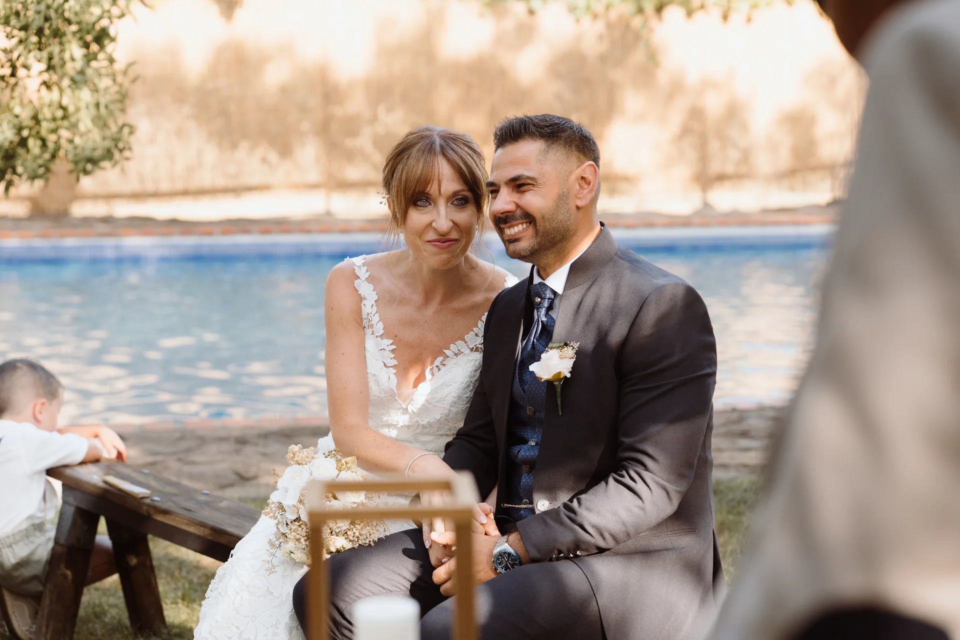 Boda de Cris e Iván en Pazo de Lama, Navaluenga