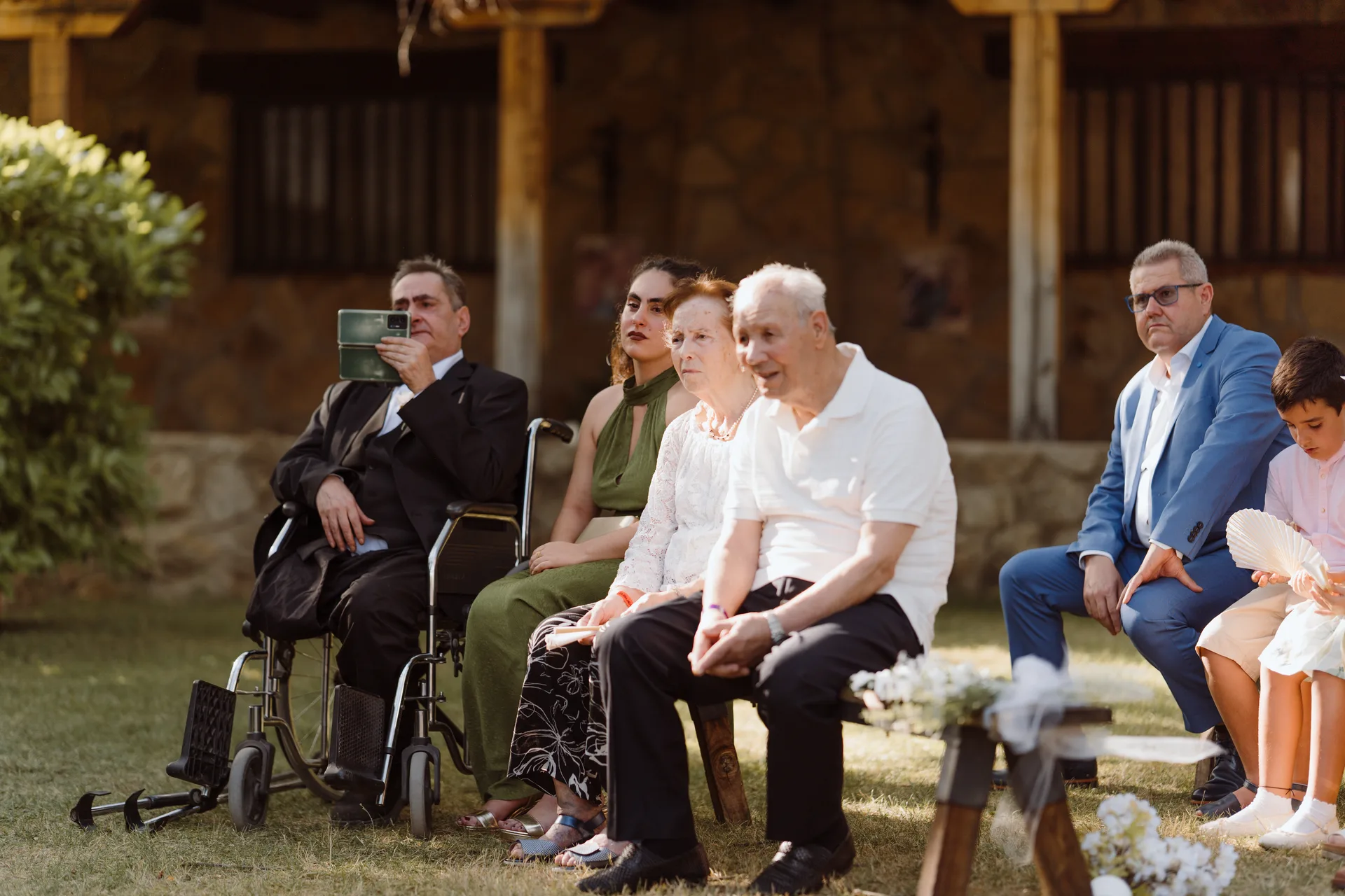 Boda de Cris e Iván en Pazo de Lama, Navaluenga