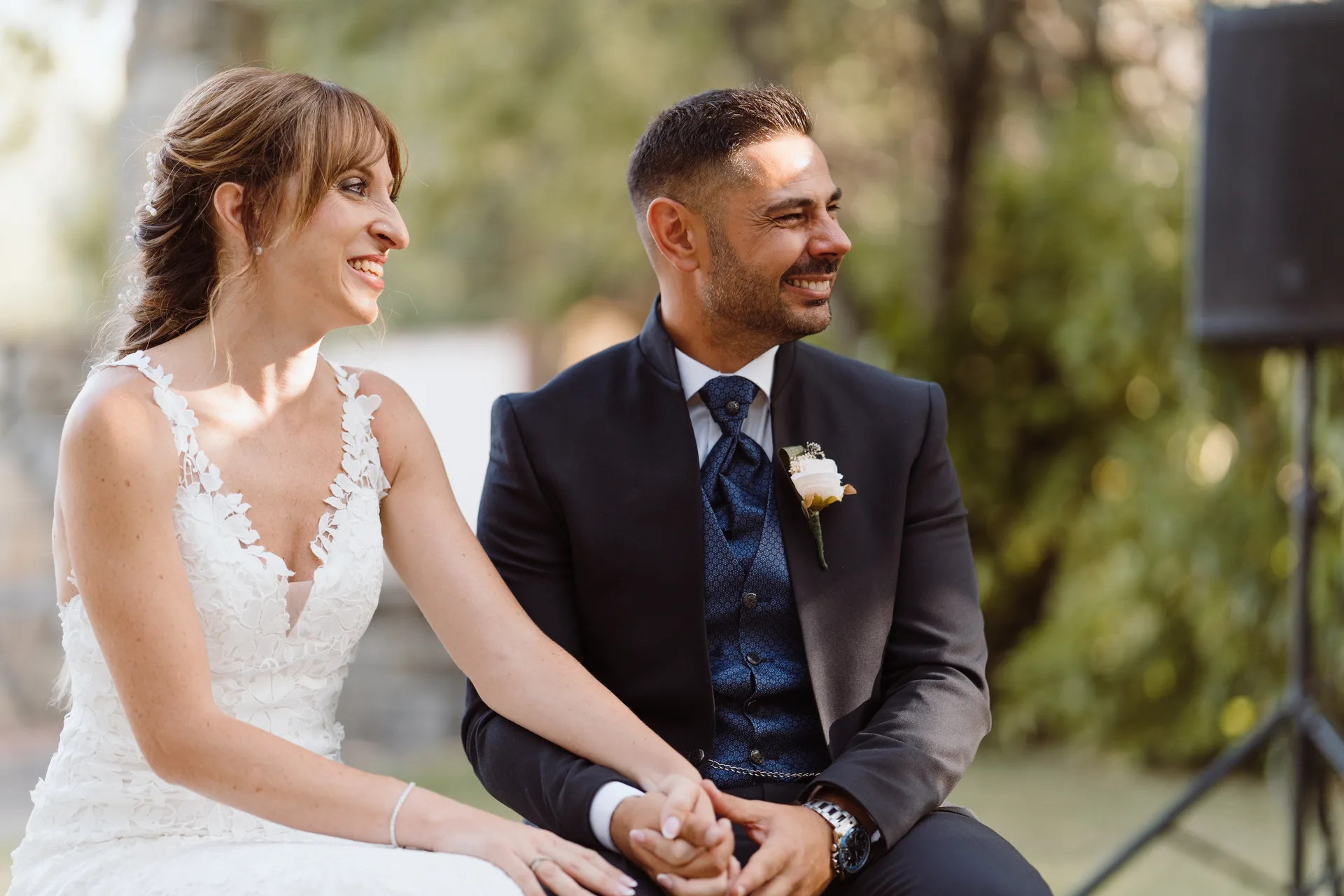 Boda de Cris e Iván en Pazo de Lama, Navaluenga