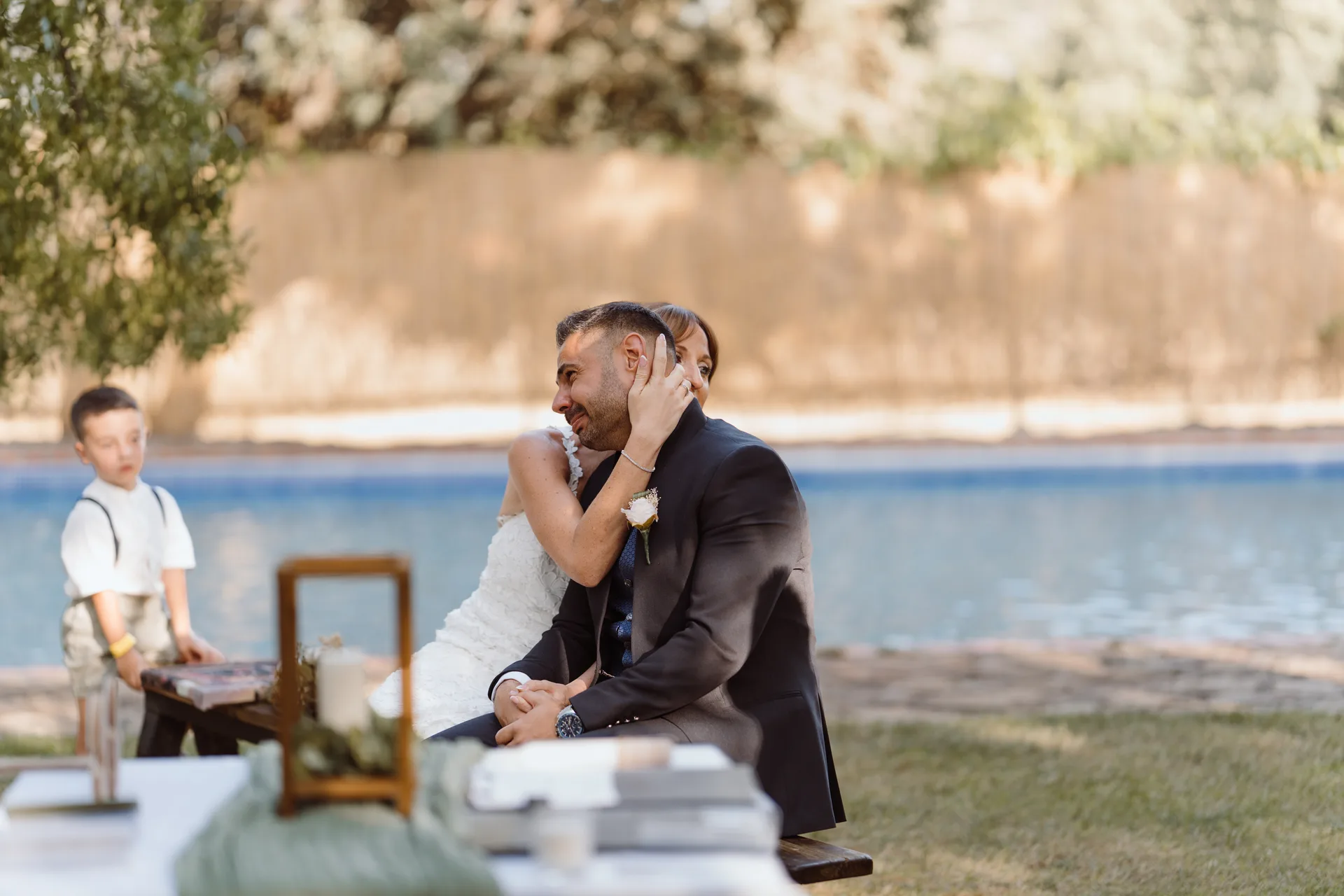 Boda de Cris e Iván en Pazo de Lama, Navaluenga