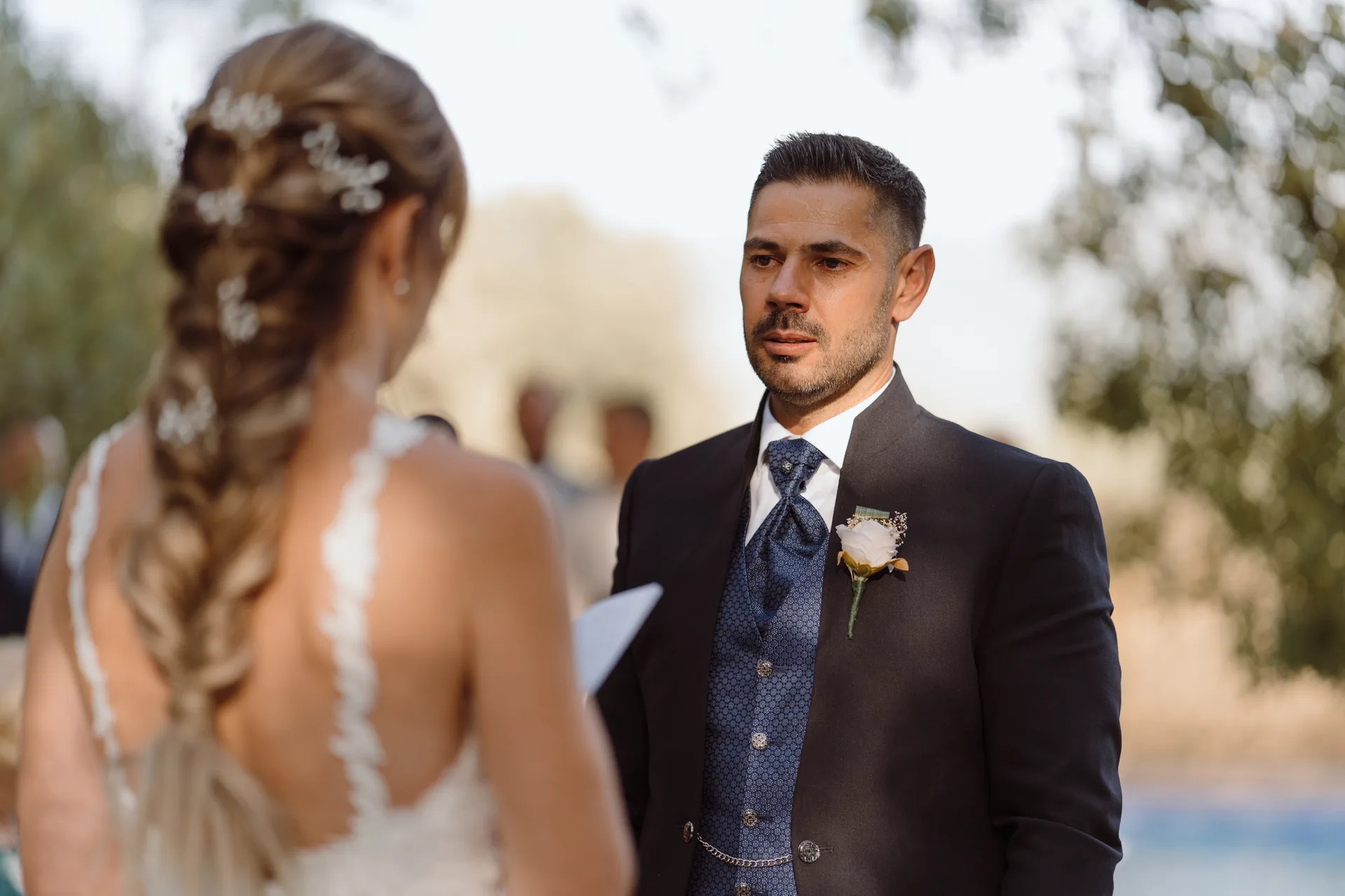 Boda de Cris e Iván en Pazo de Lama, Navaluenga