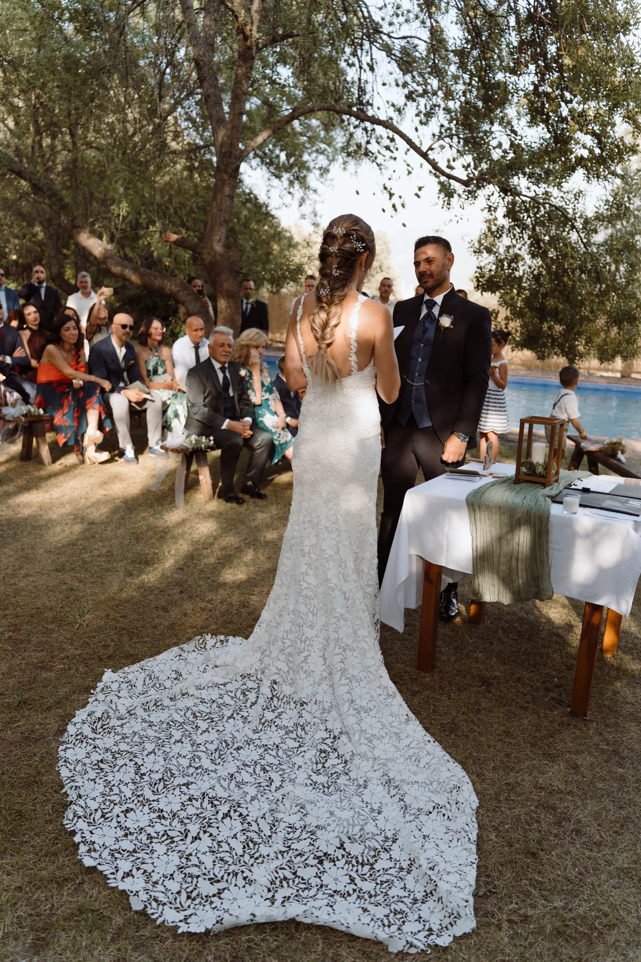 Boda de Cris e Iván en Pazo de Lama, Navaluenga