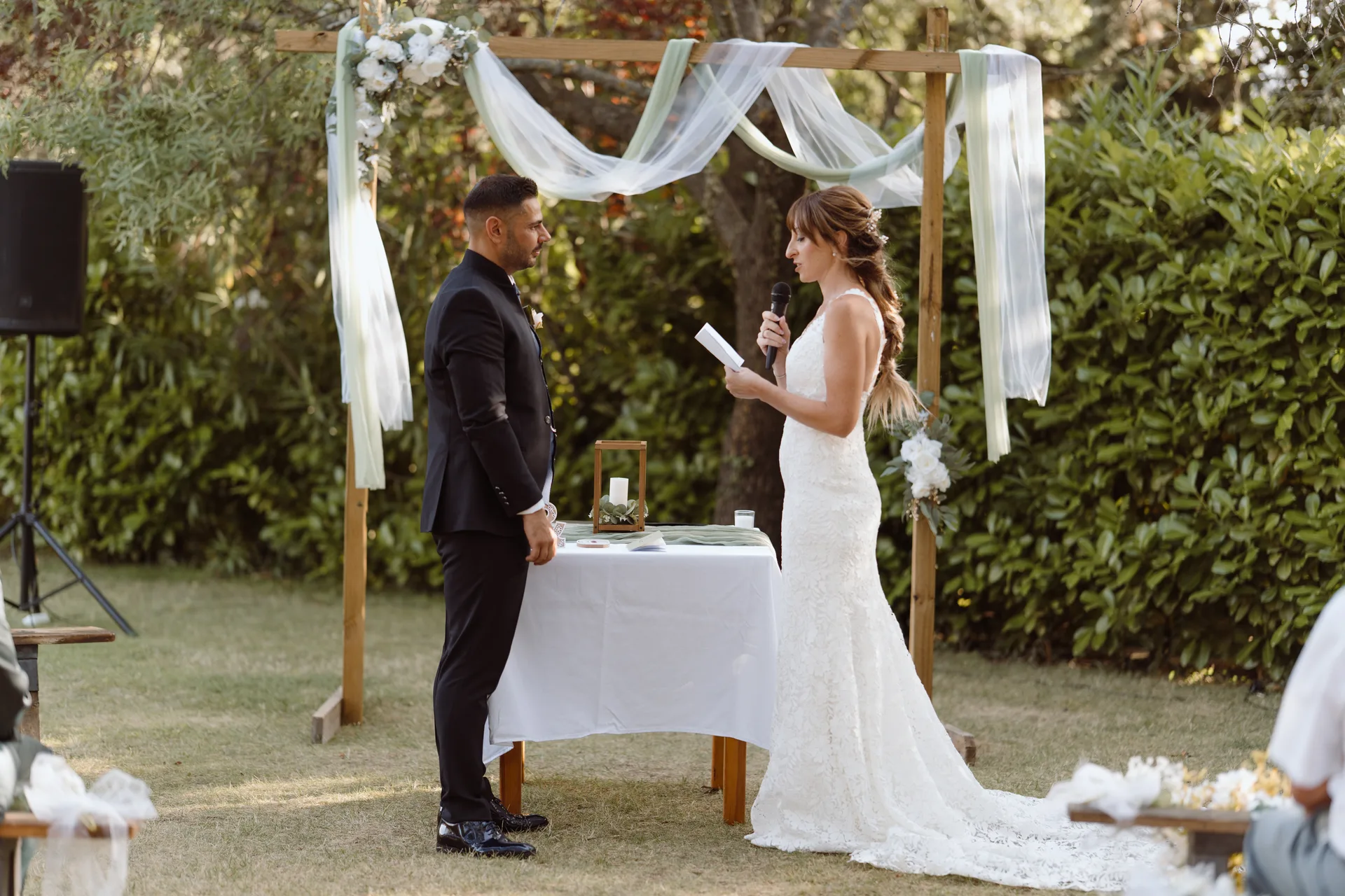 Boda de Cris e Iván en Pazo de Lama, Navaluenga