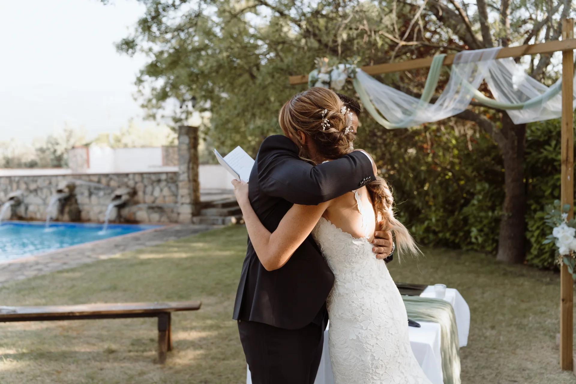 Boda de Cris e Iván en Pazo de Lama, Navaluenga