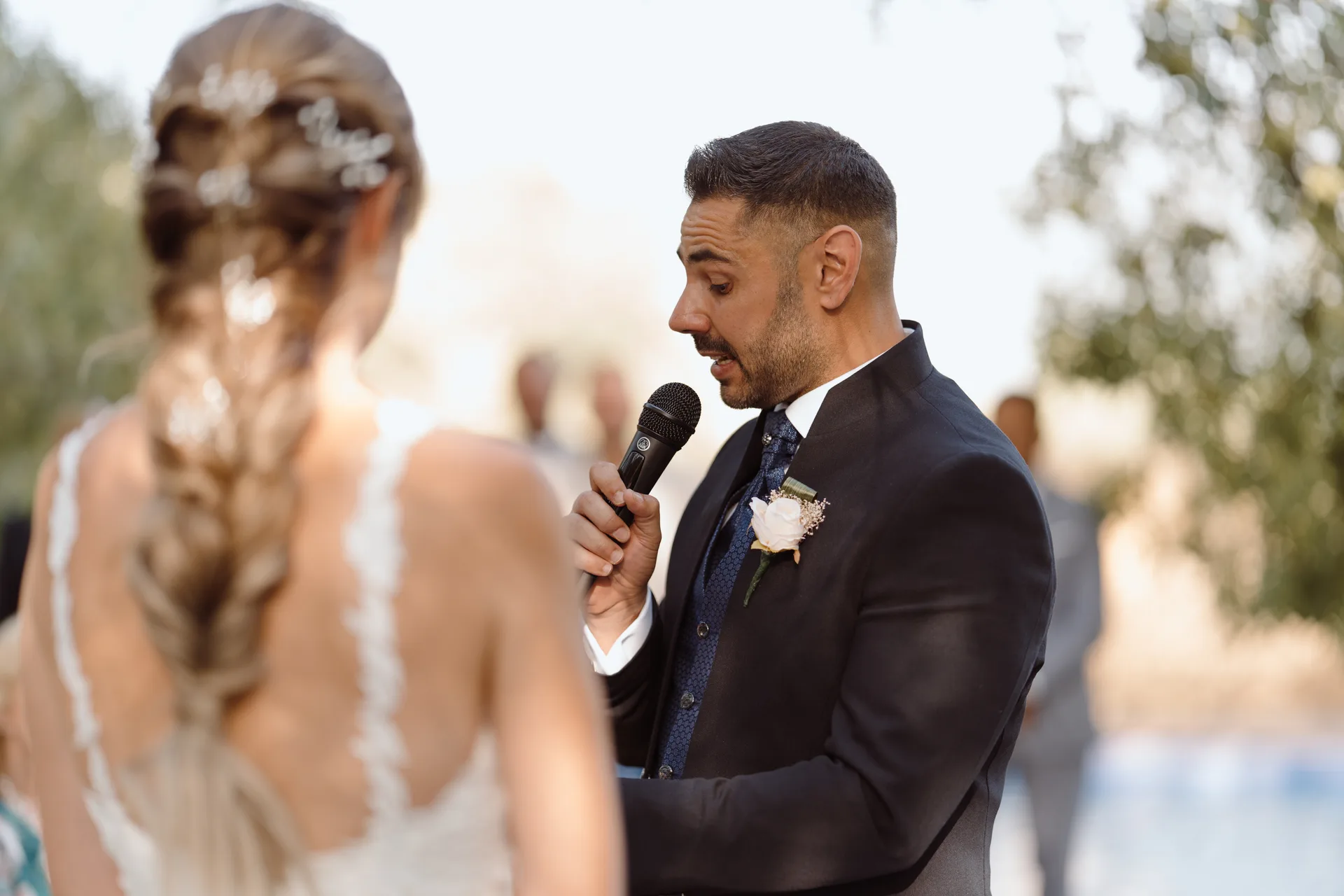 Boda de Cris e Iván en Pazo de Lama, Navaluenga