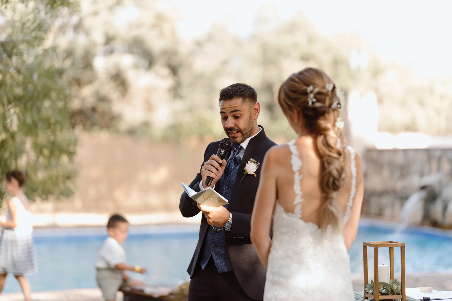 Boda de Cris e Iván en Pazo de Lama, Navaluenga
