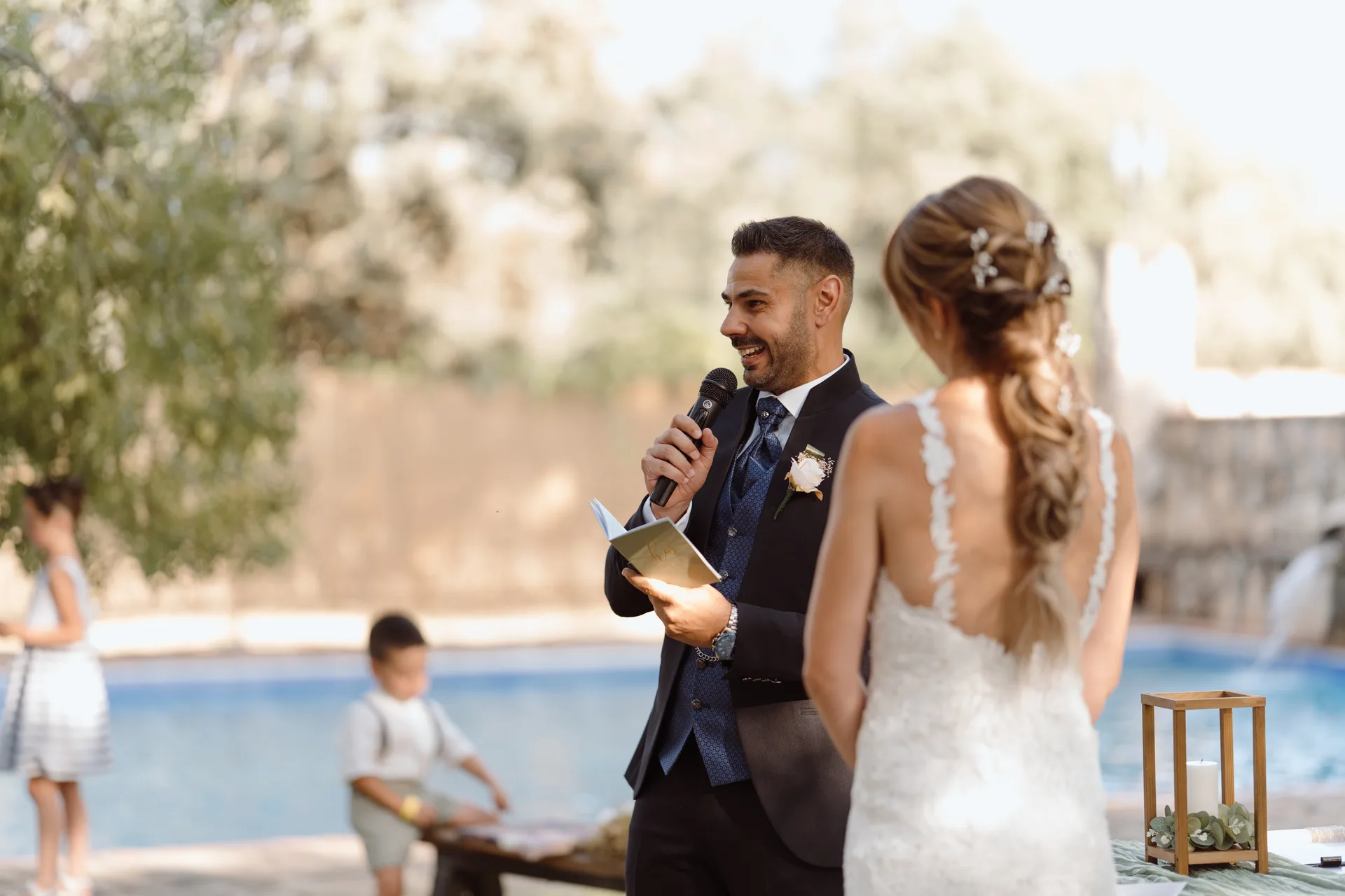 Boda de Cris e Iván en Pazo de Lama, Navaluenga