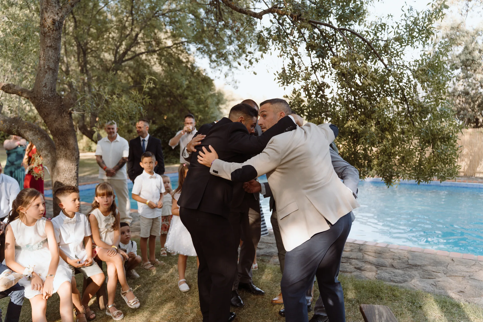 Boda de Cris e Iván en Pazo de Lama, Navaluenga