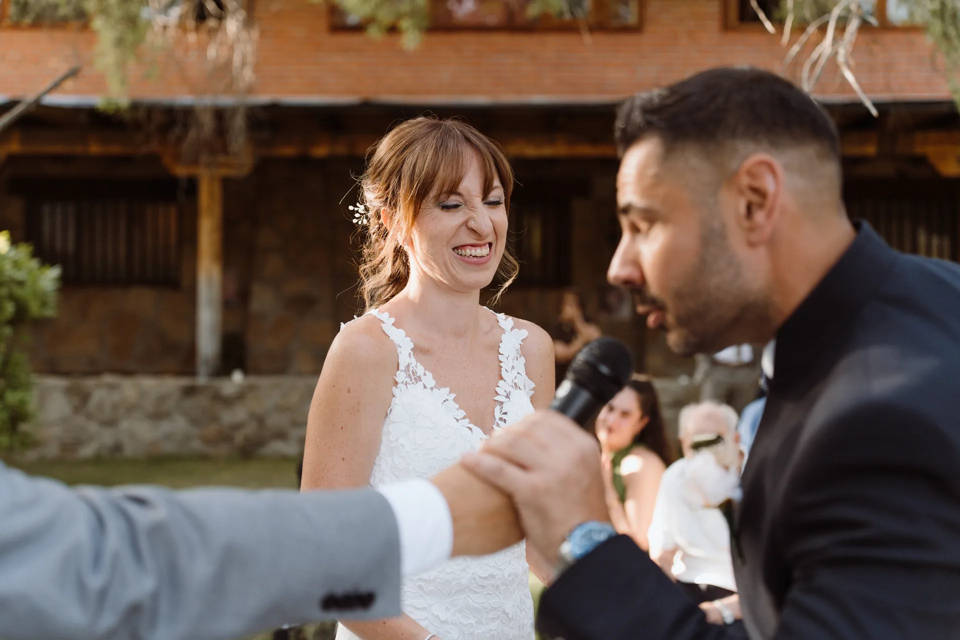 Boda de Cris e Iván en Pazo de Lama, Navaluenga