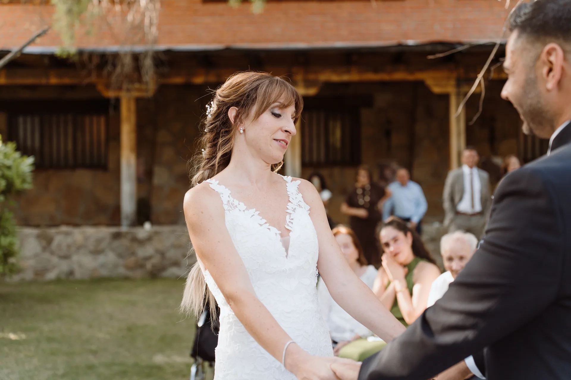 Boda de Cris e Iván en Pazo de Lama, Navaluenga