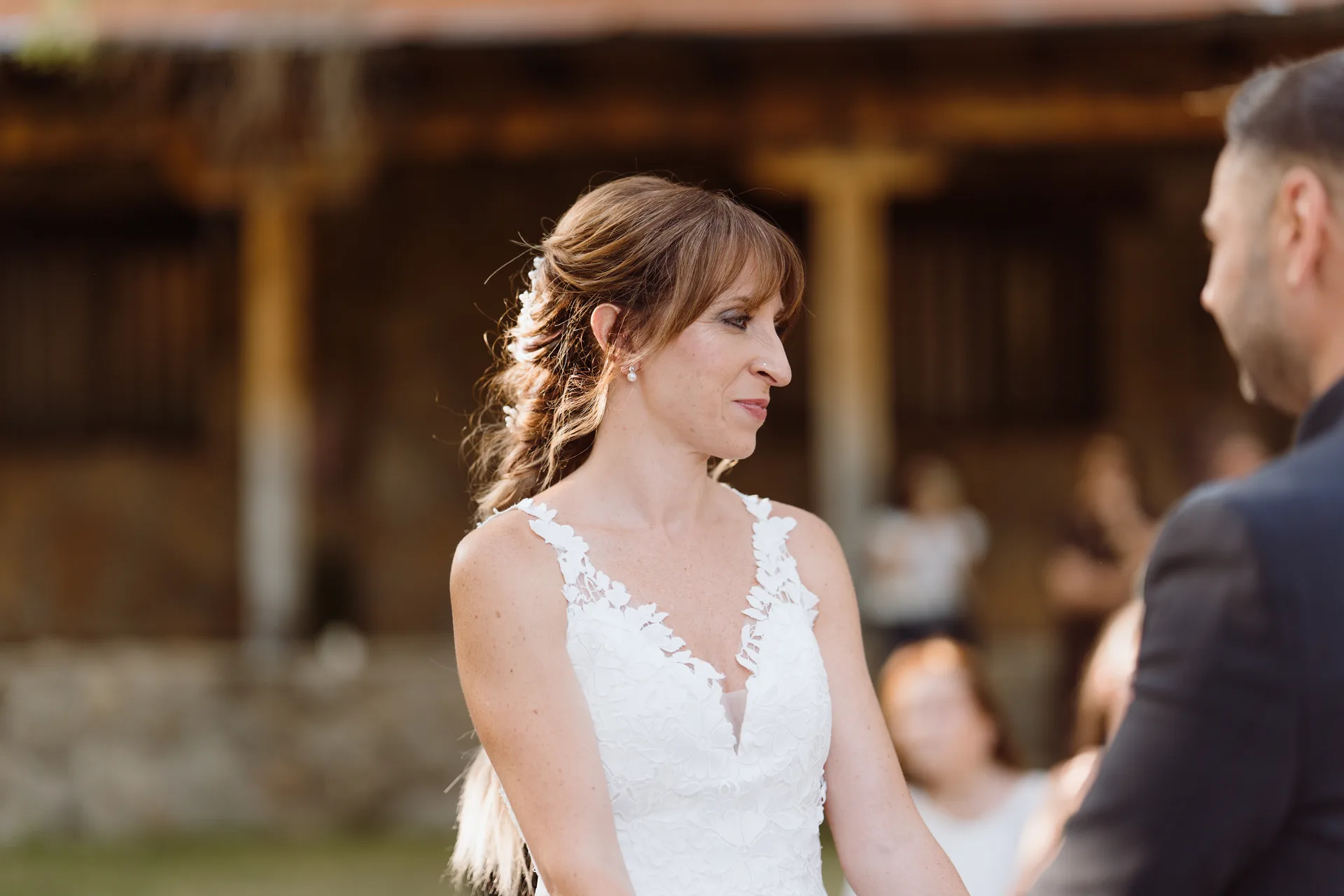 Boda de Cris e Iván en Pazo de Lama, Navaluenga